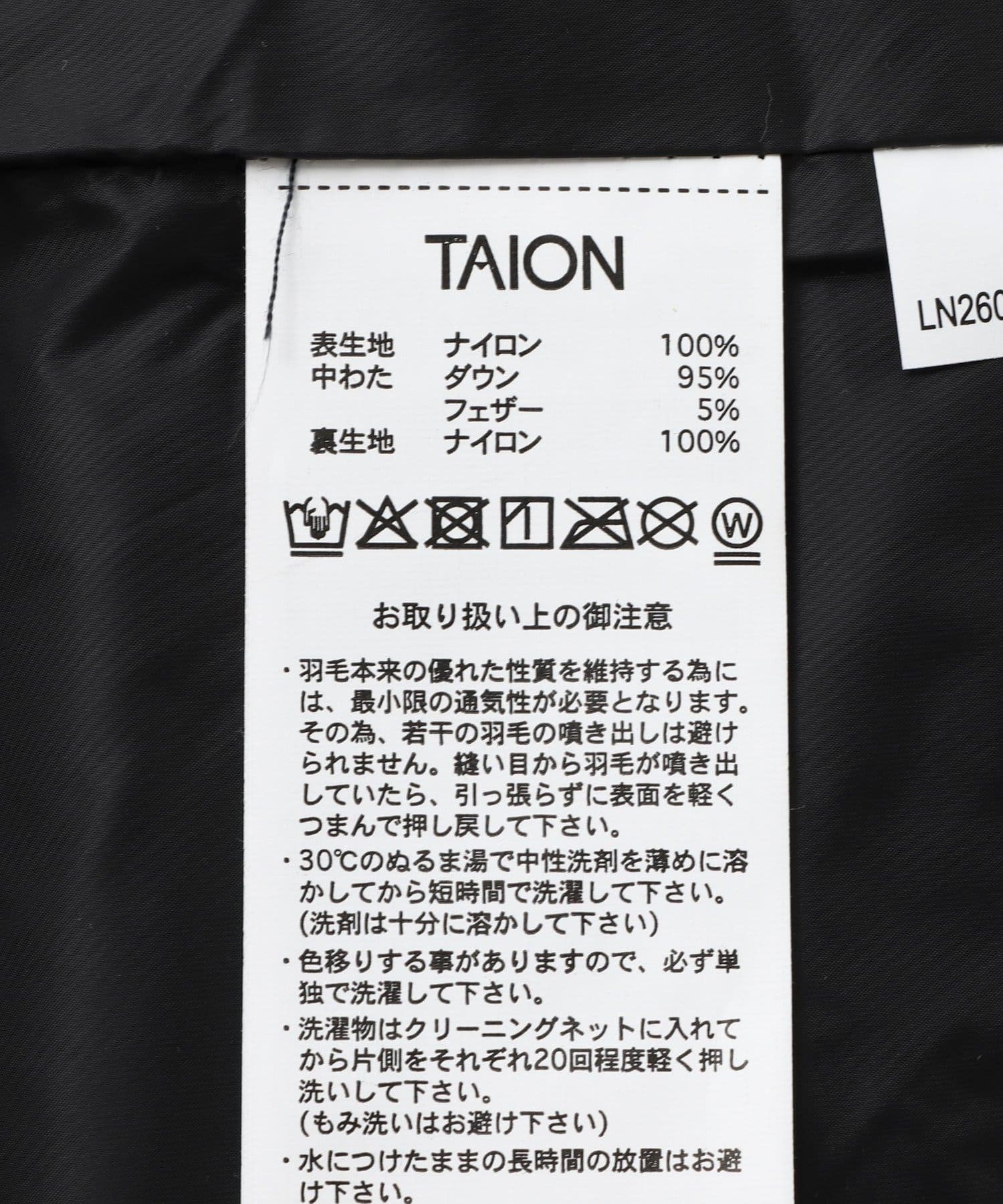 NOLLEY'S(ノーリーズ) 【TAION/タイオン】SINGLE SNAP BUTTON DOWN GILET 26AW