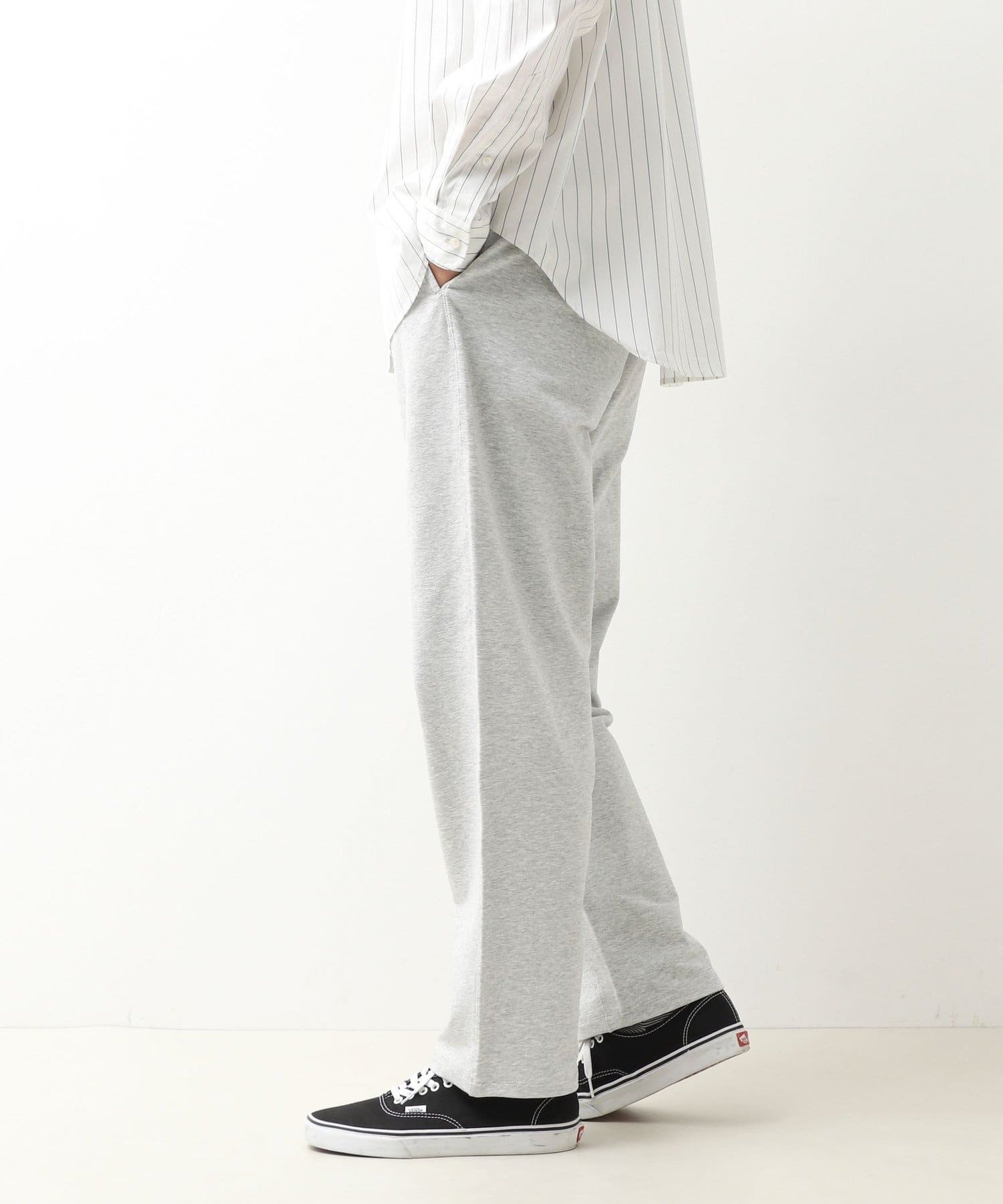 NOLLEY'S(ノーリーズ) 度詰ミニ裏毛ストレッチスウェットパンツ 26AW
