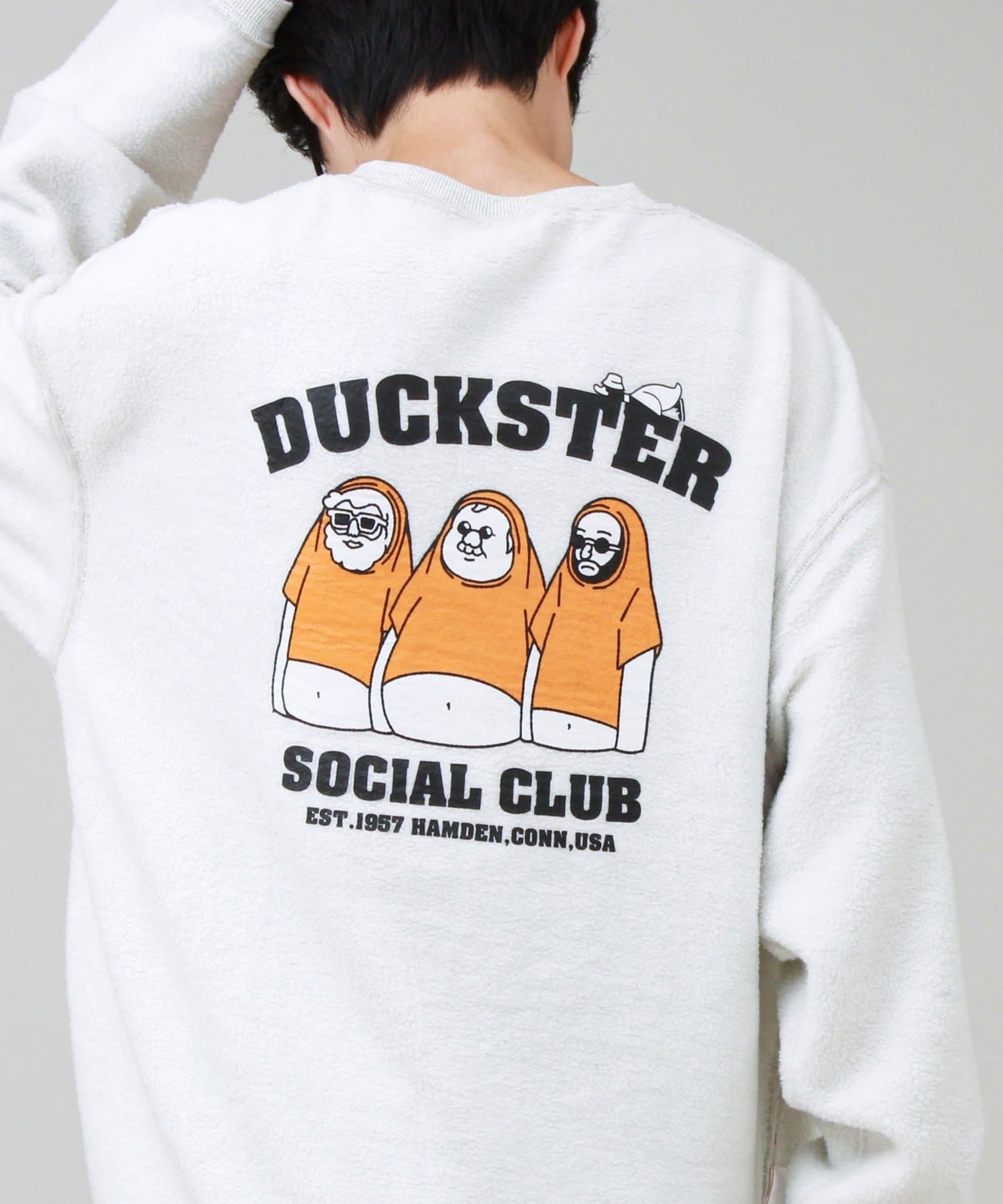FREDY & GLOSTER(フレディ アンド グロスター) 【Duckster】ユニセックス DUCK’S GYMリバーシブルスウェット