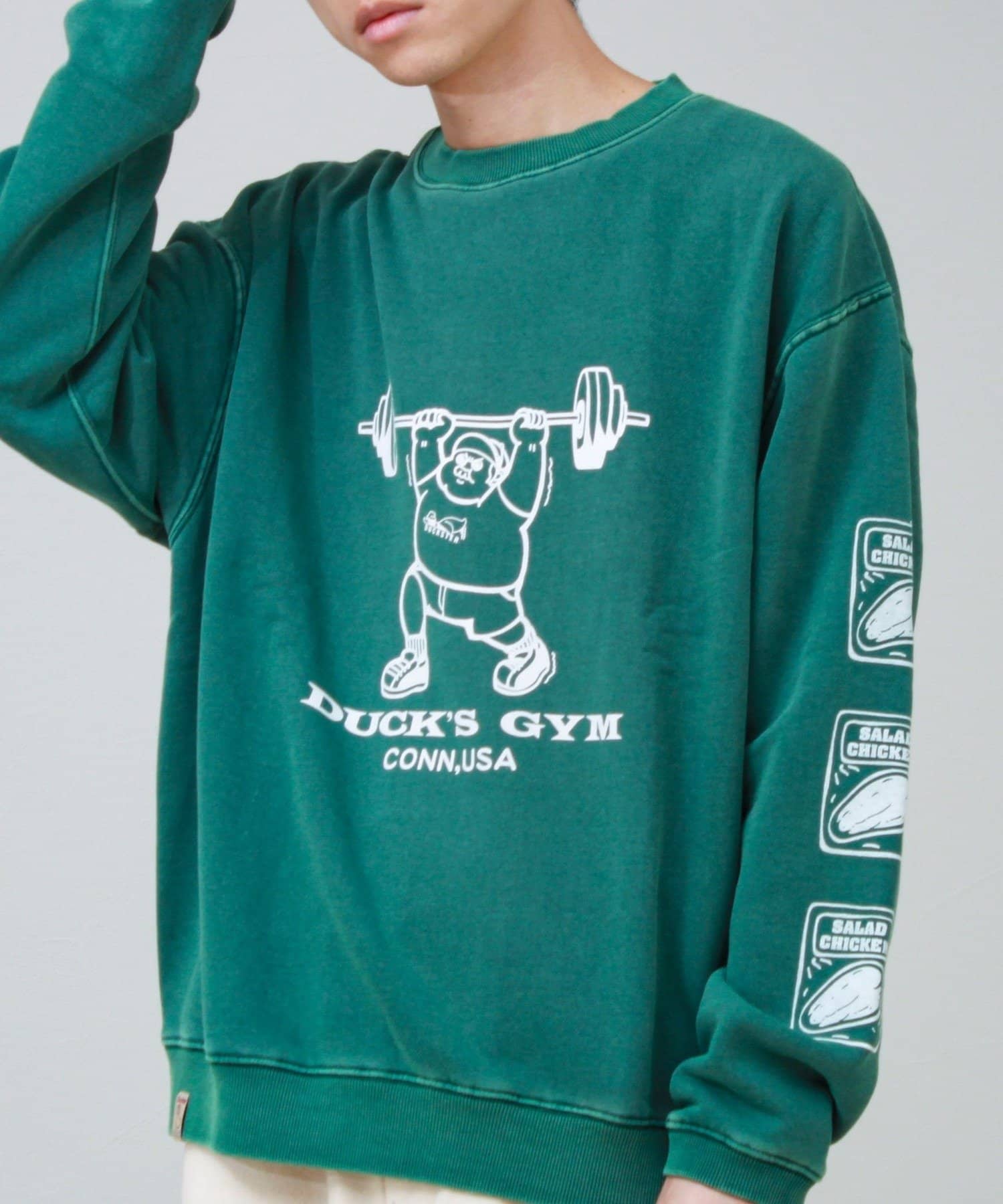 FREDY & GLOSTER(フレディ アンド グロスター) 【Duckster】ユニセックス DUCK’S GYMリバーシブルスウェット