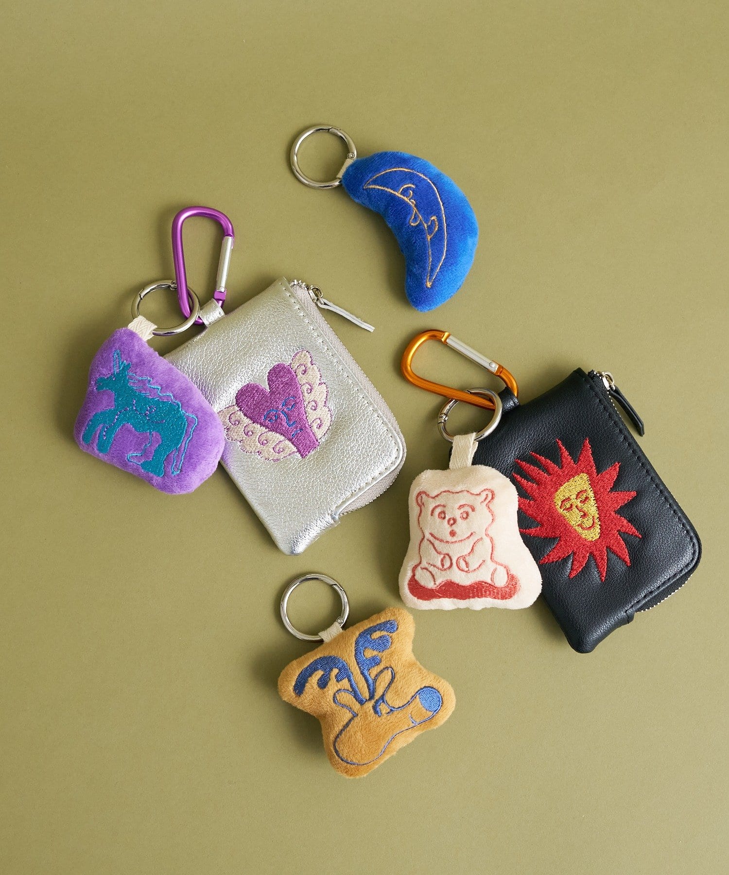 BIRTHDAY BAR(バースデイバー) norahi x BIRTHDAY BAR  刺繍マスコットチャーム