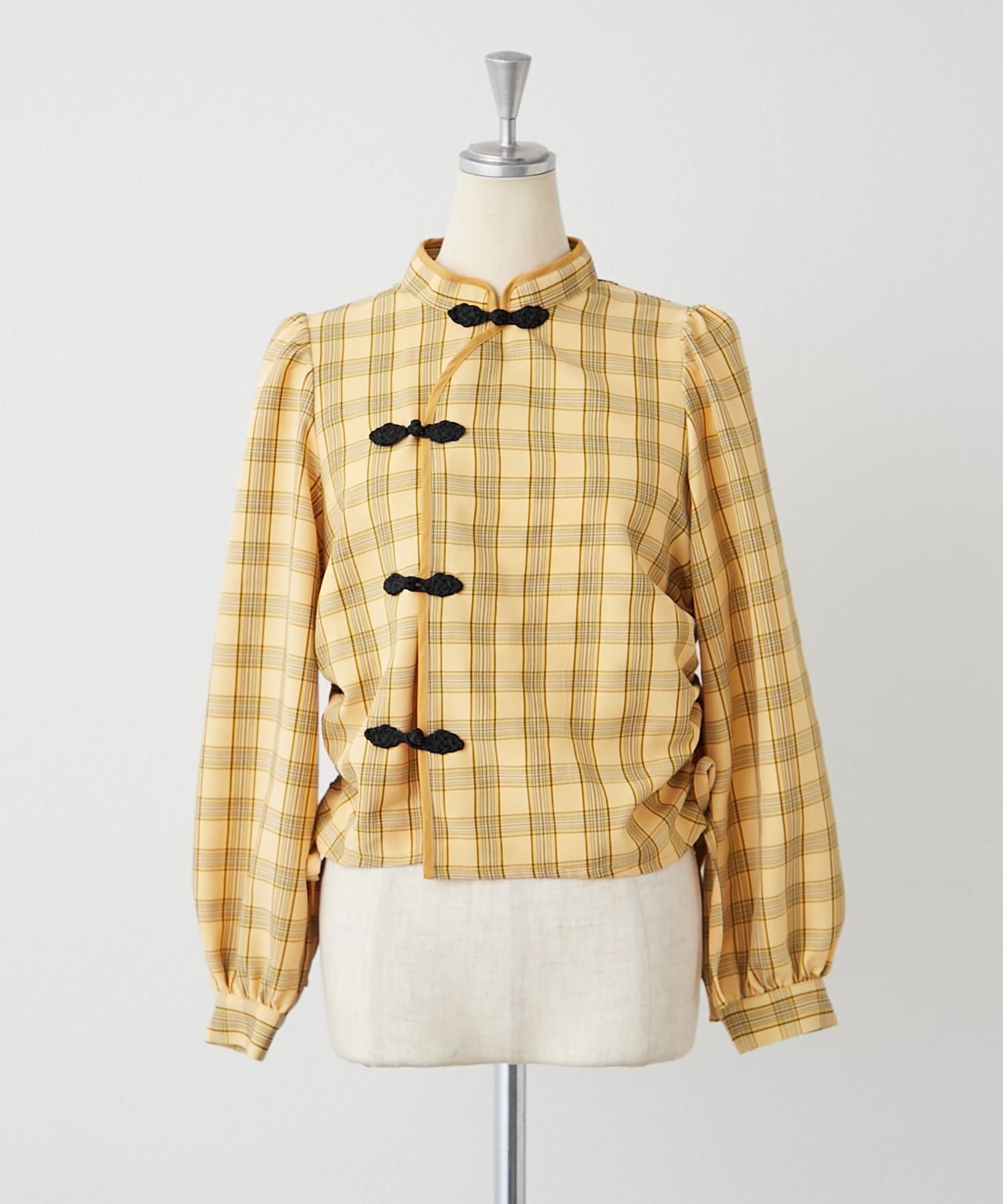 NICE CLAUP / OLIVE des OLIVE OUTLET(ナイスクラップ  / オリーブ デ オリーブ アウトレット) 【continuer】ドロストチャイナブラウス