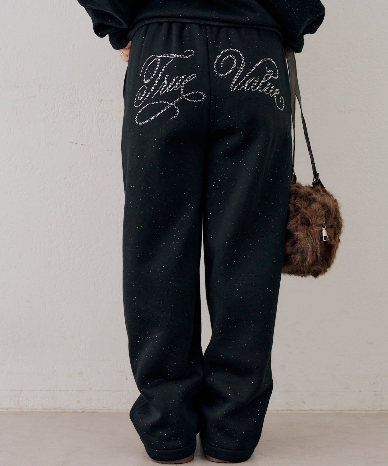 NICE CLAUP / OLIVE des OLIVE OUTLET(ナイスクラップ  / オリーブ デ オリーブ アウトレット) 【ANOTHER BRANCH】【セットアップ可能】裏毛バックロゴスエットパンツ