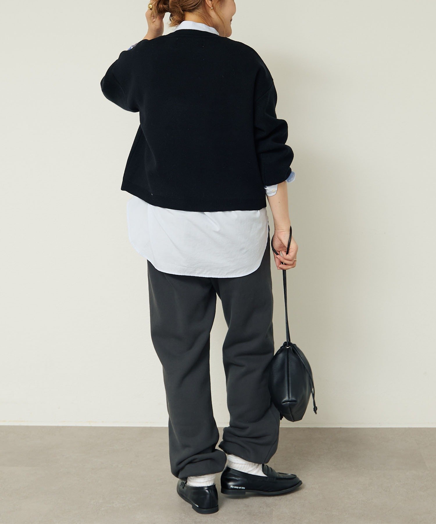 PUAL CE CIN(ピュアルセシン) 【セットアップ可能】裏起毛スウェットパンツ