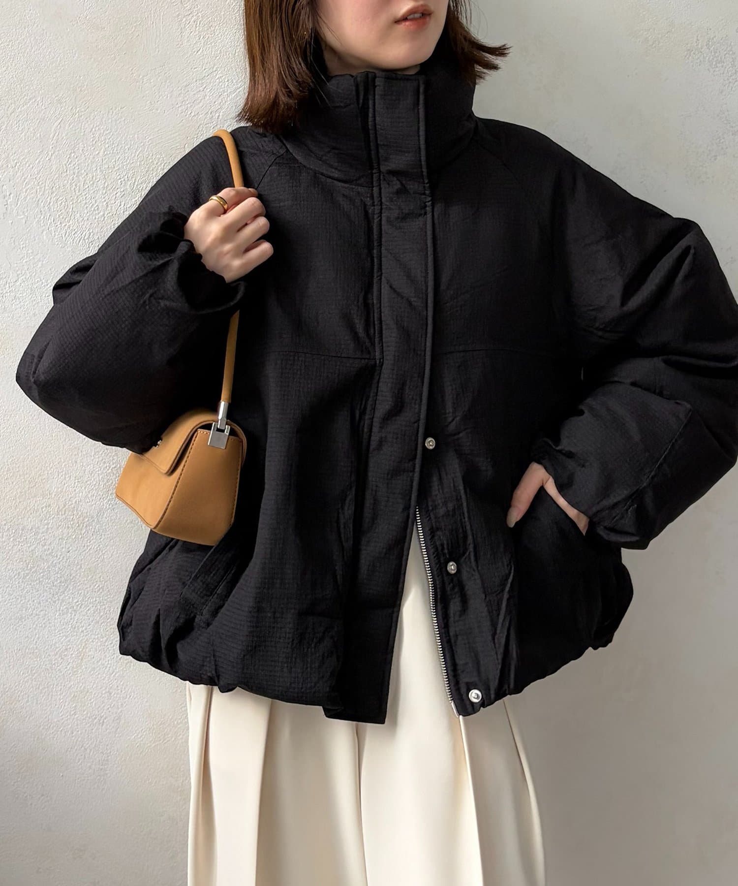 Thevon.(ゼヴォン) ショートバルーン中綿ブルゾン