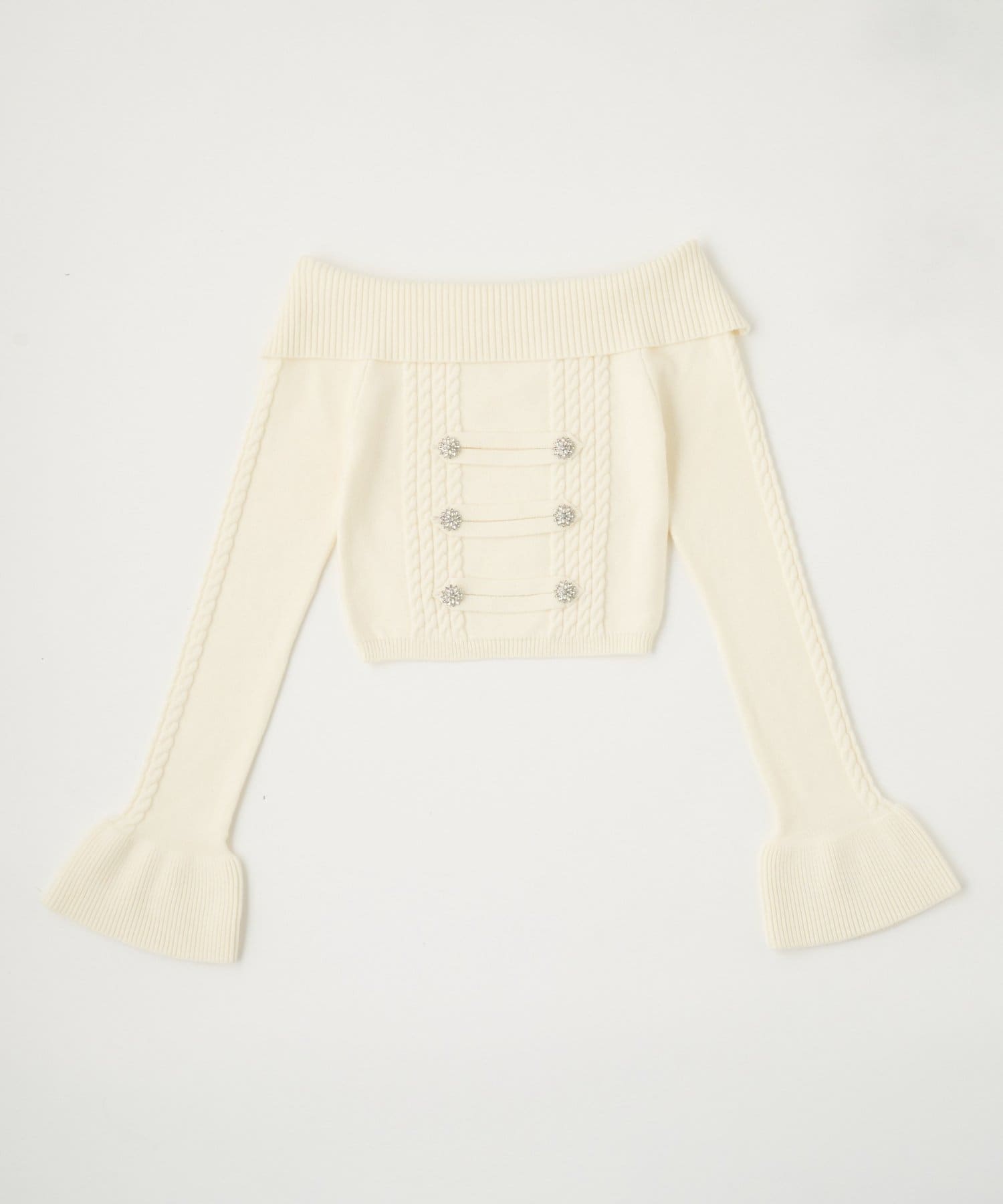 Belle Charme(ベルシャルム) Snow Napoleon Knit