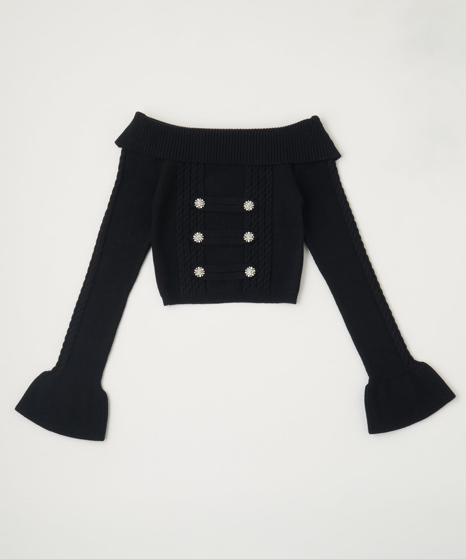 Belle Charme(ベルシャルム) Snow Napoleon Knit