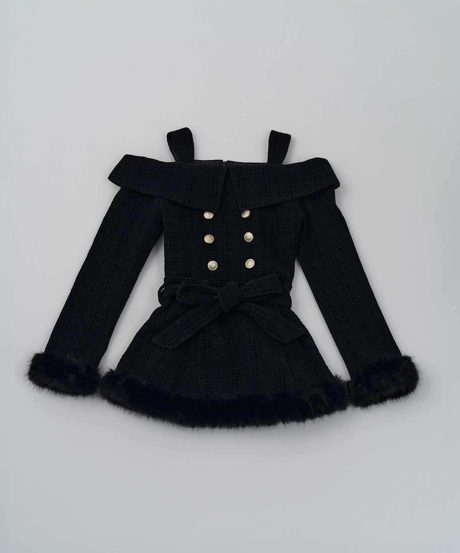 Belle Charme(ベルシャルム) Merry Tweed Onepiece