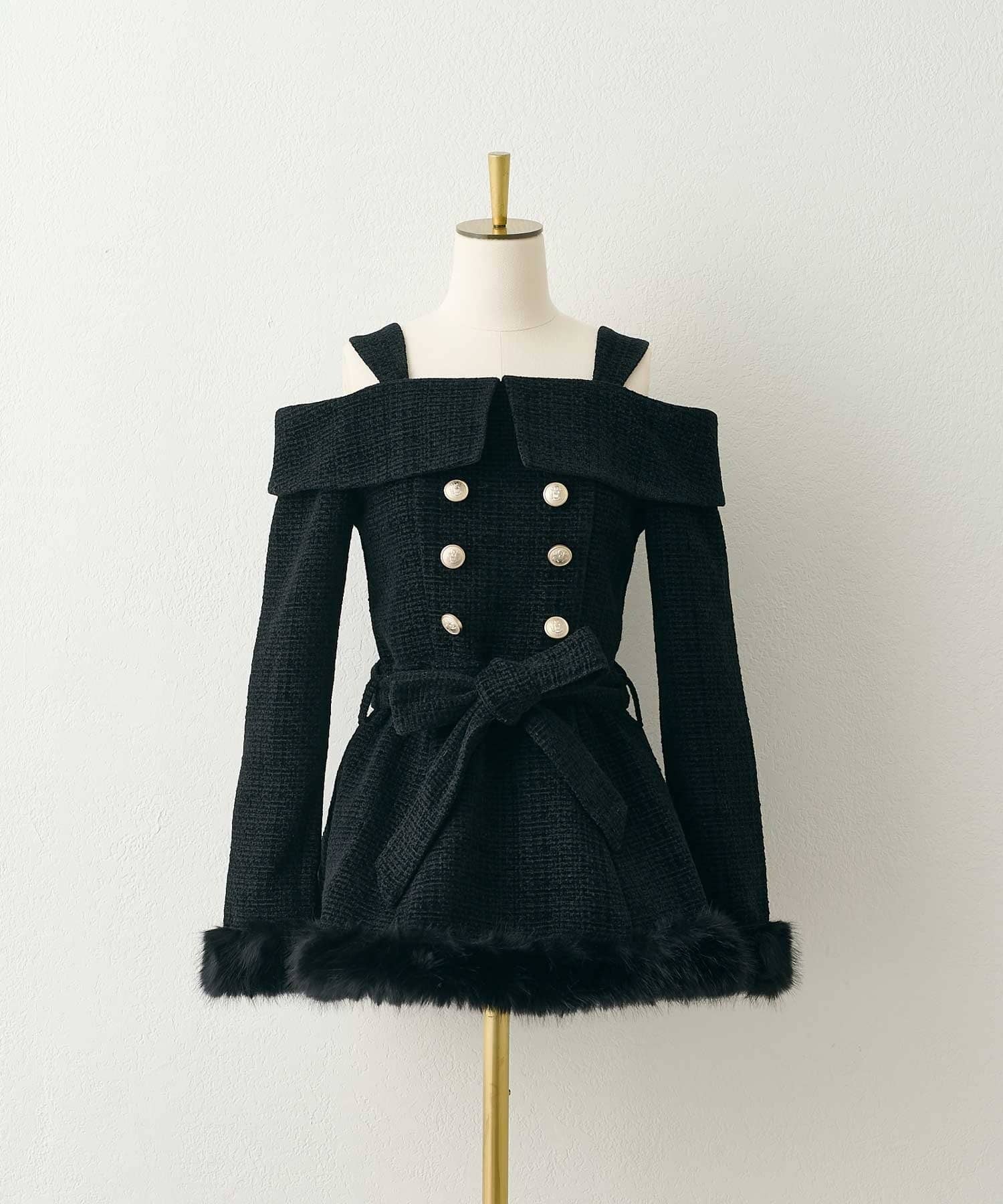 Belle Charme(ベルシャルム) Merry Tweed Onepiece