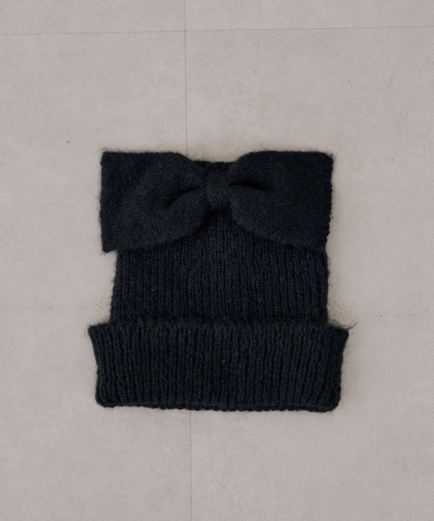 NICE CLAUP / OLIVE des OLIVE OUTLET(ナイスクラップ  / オリーブ デ オリーブ アウトレット) 【RMAF】リボンニットワッチ