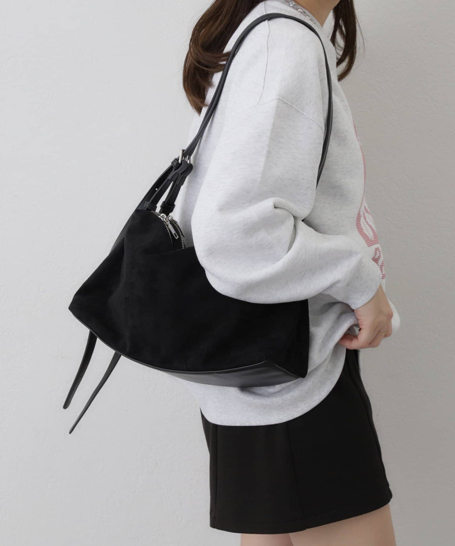 mystic(ミスティック) パイピングベルトスウェードBAG