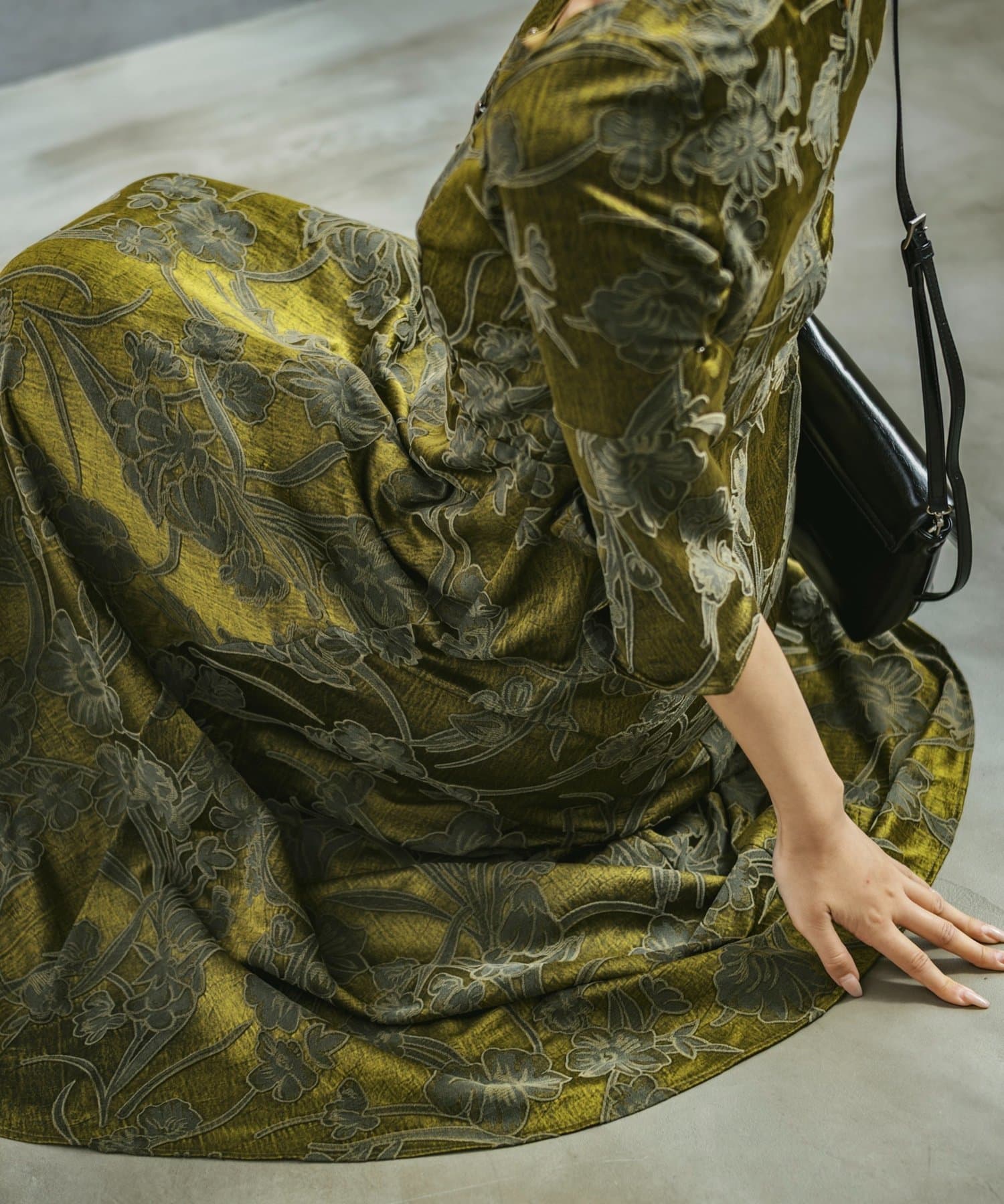 Kastane(カスタネ) 【10.23(金)12:00発売/WEB限定/2サイズ展開】Vintage Flower Dress