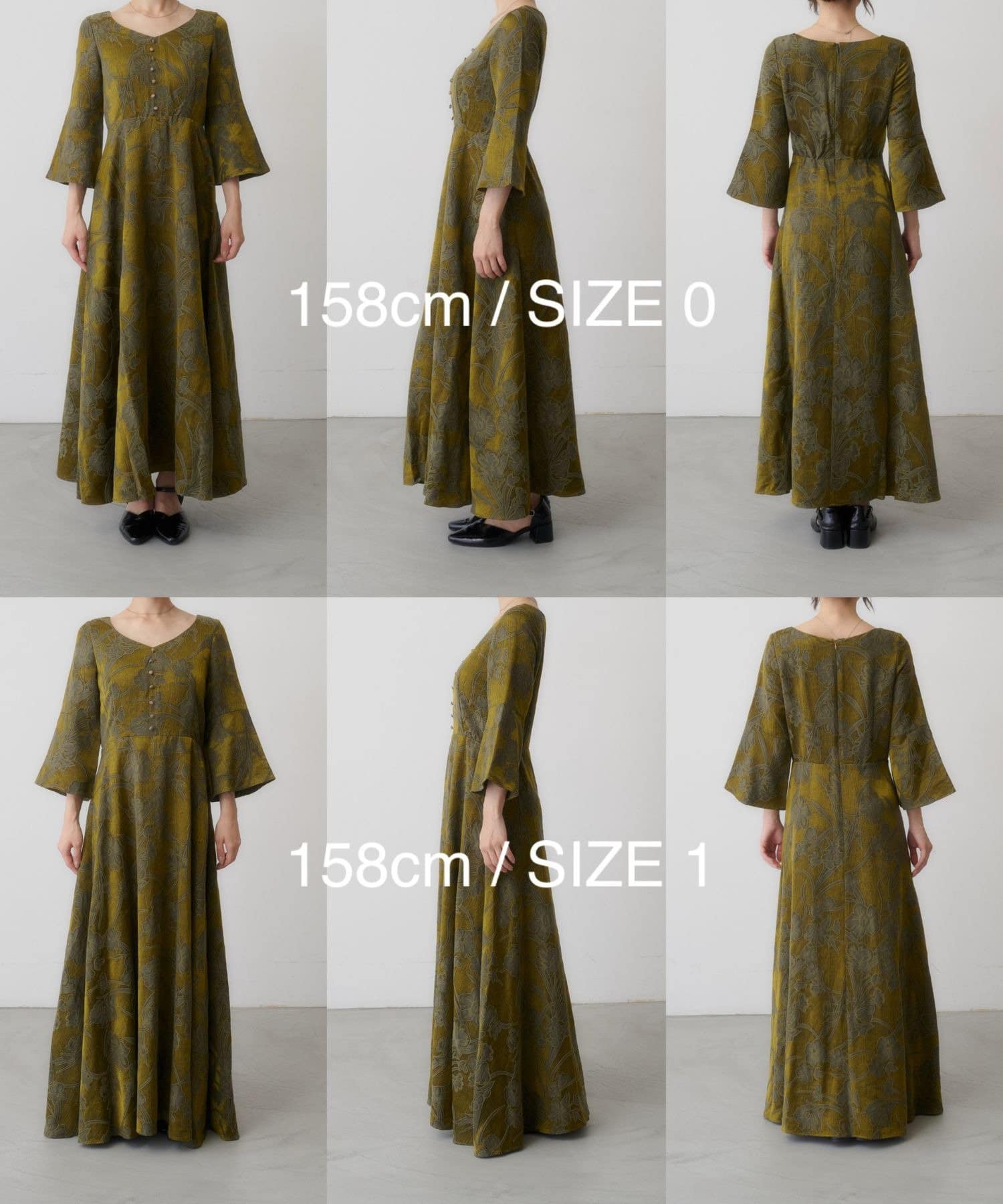 Kastane(カスタネ) 【10.23(金)12:00-10.25(日)23:59 期間限定10%OFF/WEB限定/2サイズ展開】Vintage Flower Dress