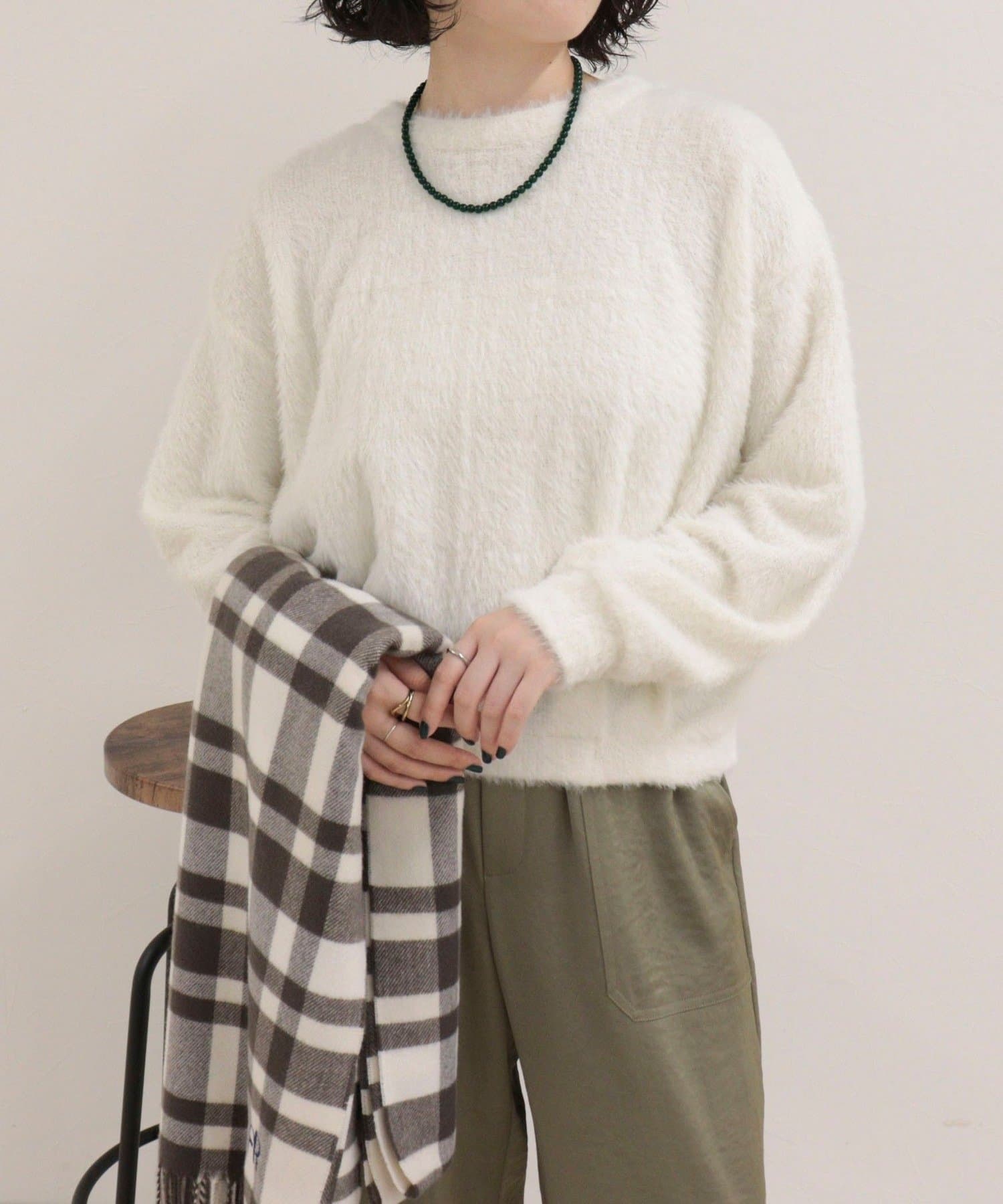 FREDY & GLOSTER(フレディ アンド グロスター) シャギー裾タックプルオーバー