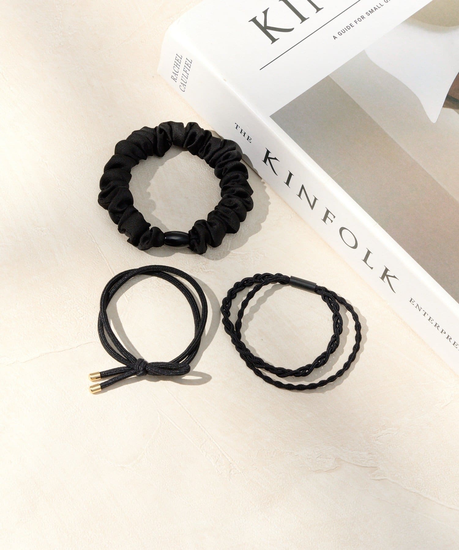 Lattice(ラティス) シンプルヘアゴムセット(3P)