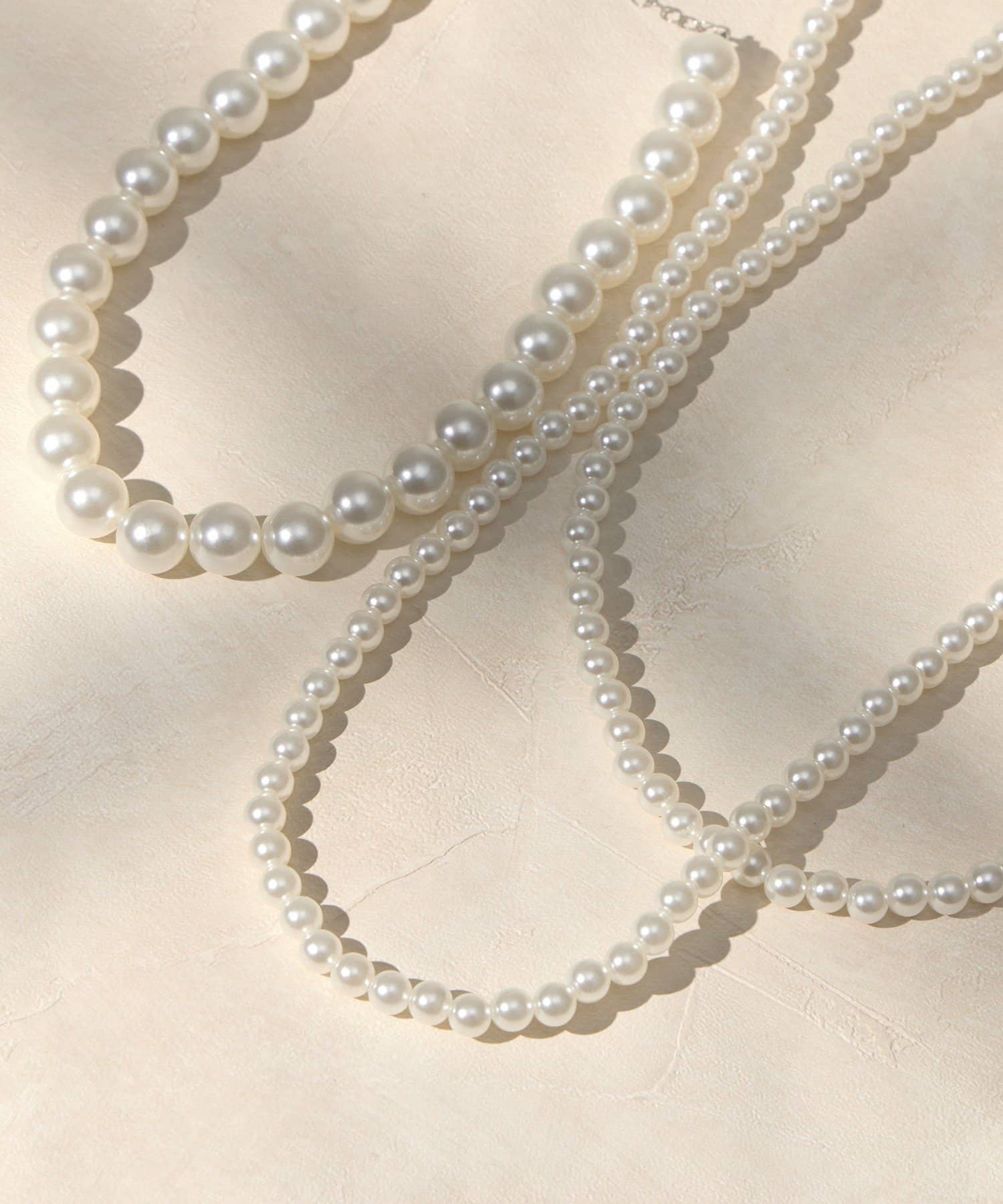 Lattice(ラティス) 【人気の為再入荷】パールボリュームロングネックレス