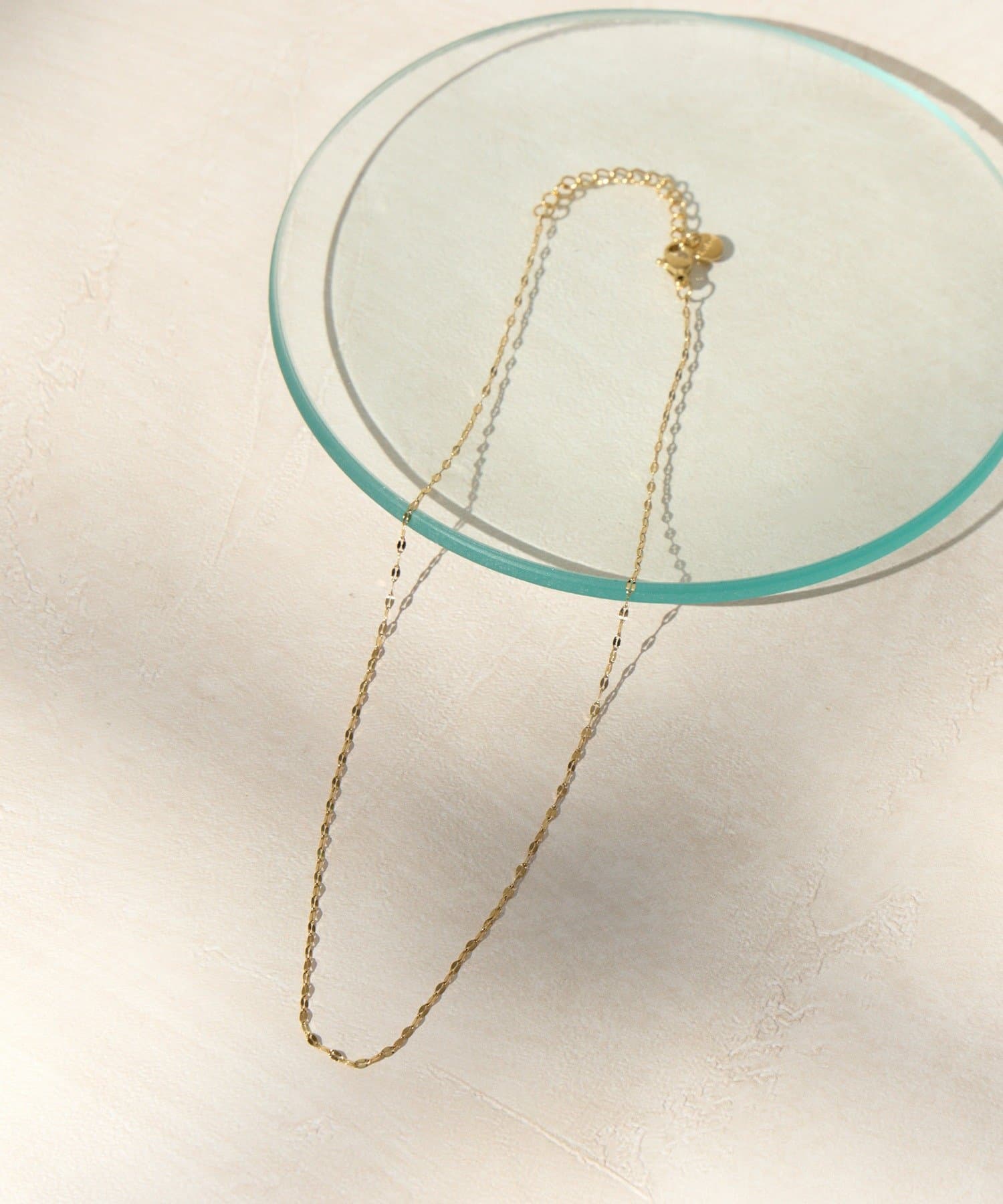 Lattice(ラティス) ＜ステンレス＞グリッターチェーンネックレス