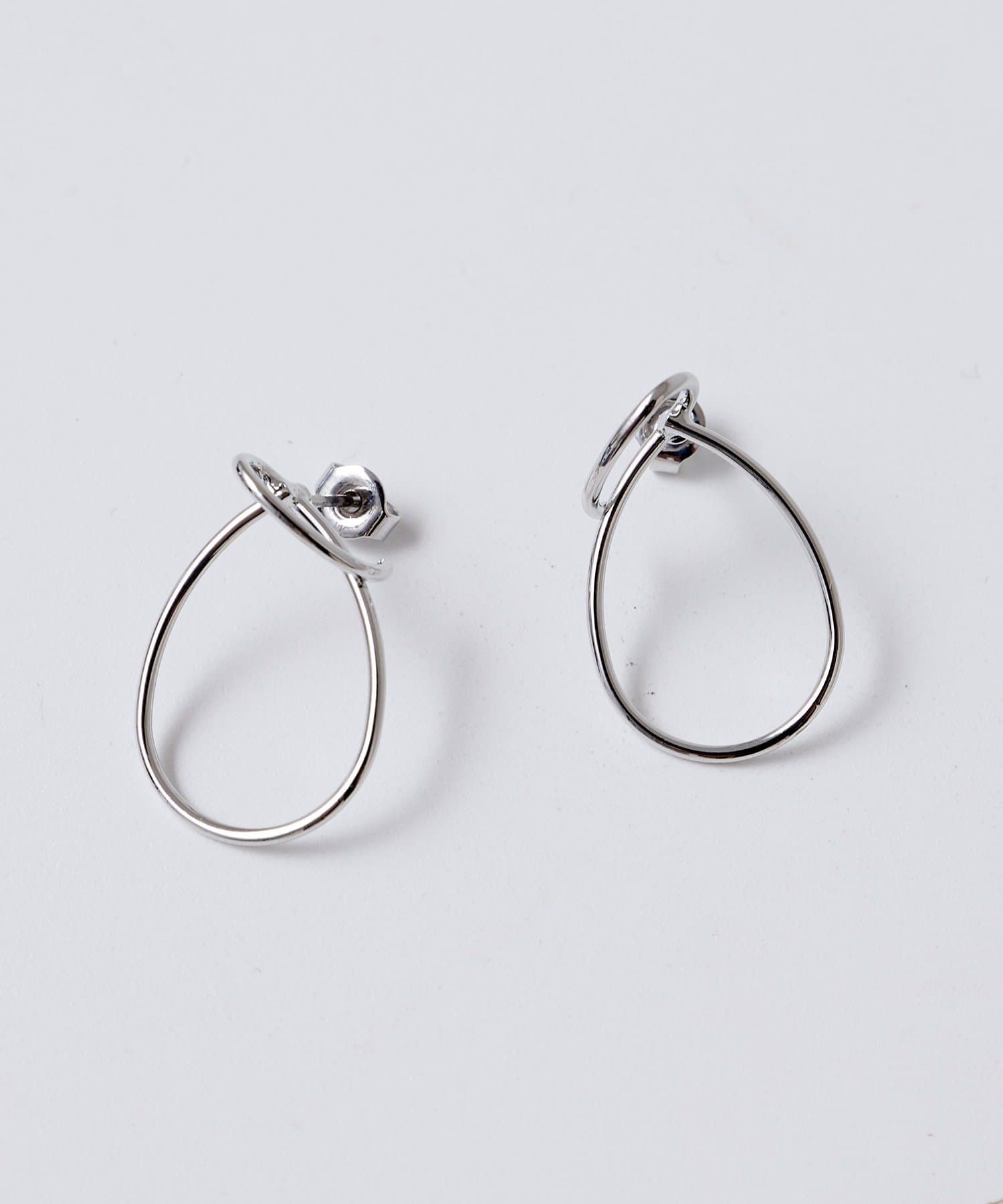 PUAL CE CIN(ピュアルセシン) オーバルピアス