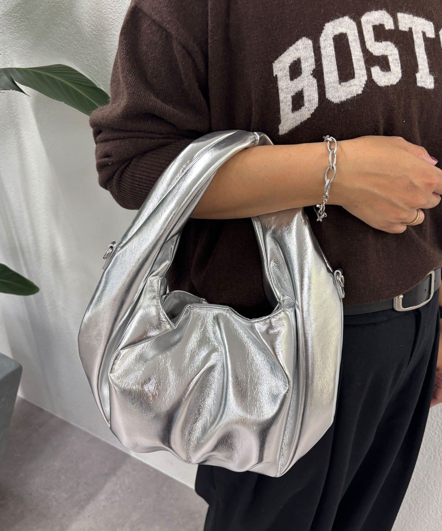PUAL CE CIN(ピュアルセシン) 【＠remi_usus企画】ワイドハンドル2WAY BAG