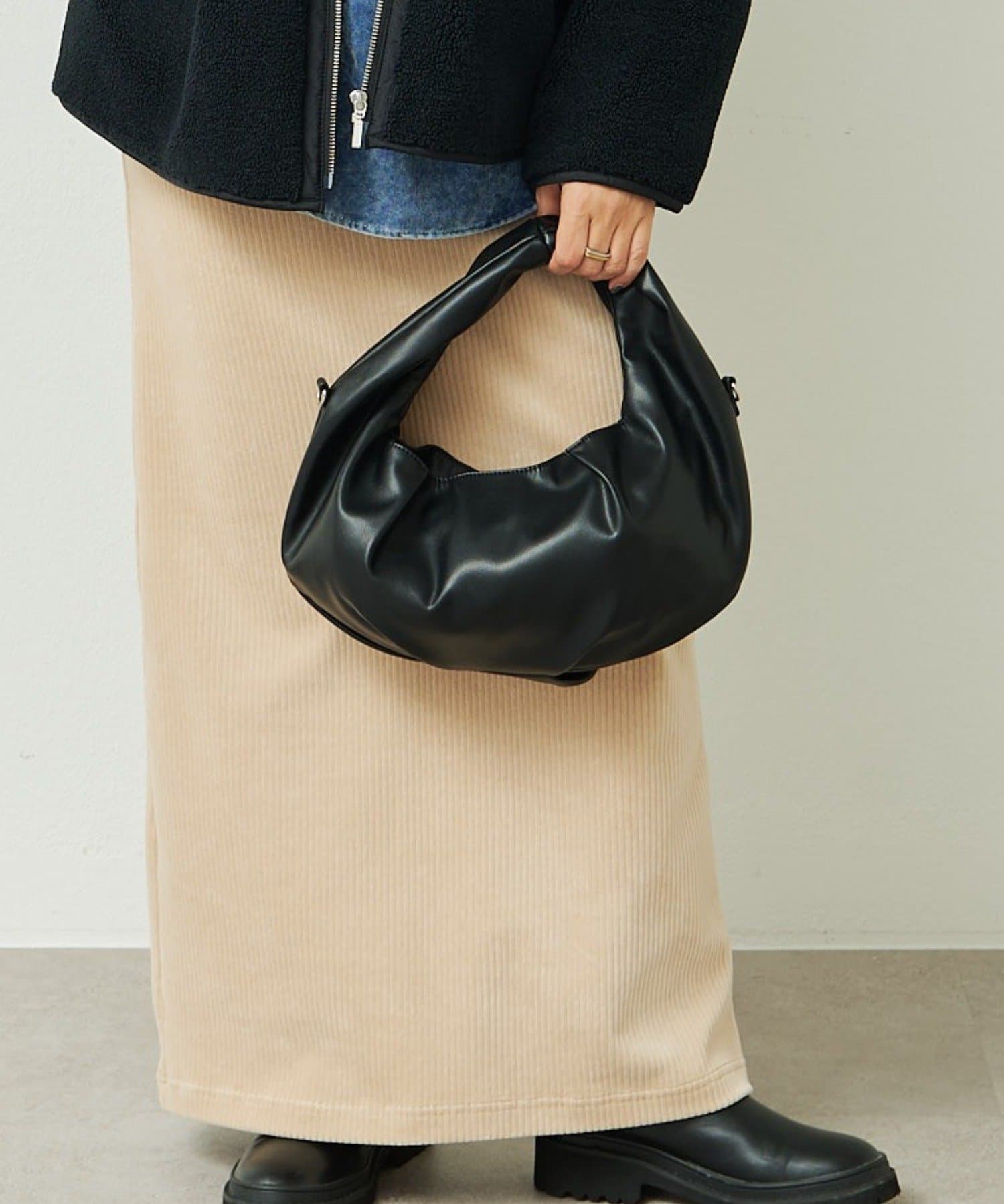 PUAL CE CIN(ピュアルセシン) 【＠remi_usus企画】ワイドハンドル2WAY BAG