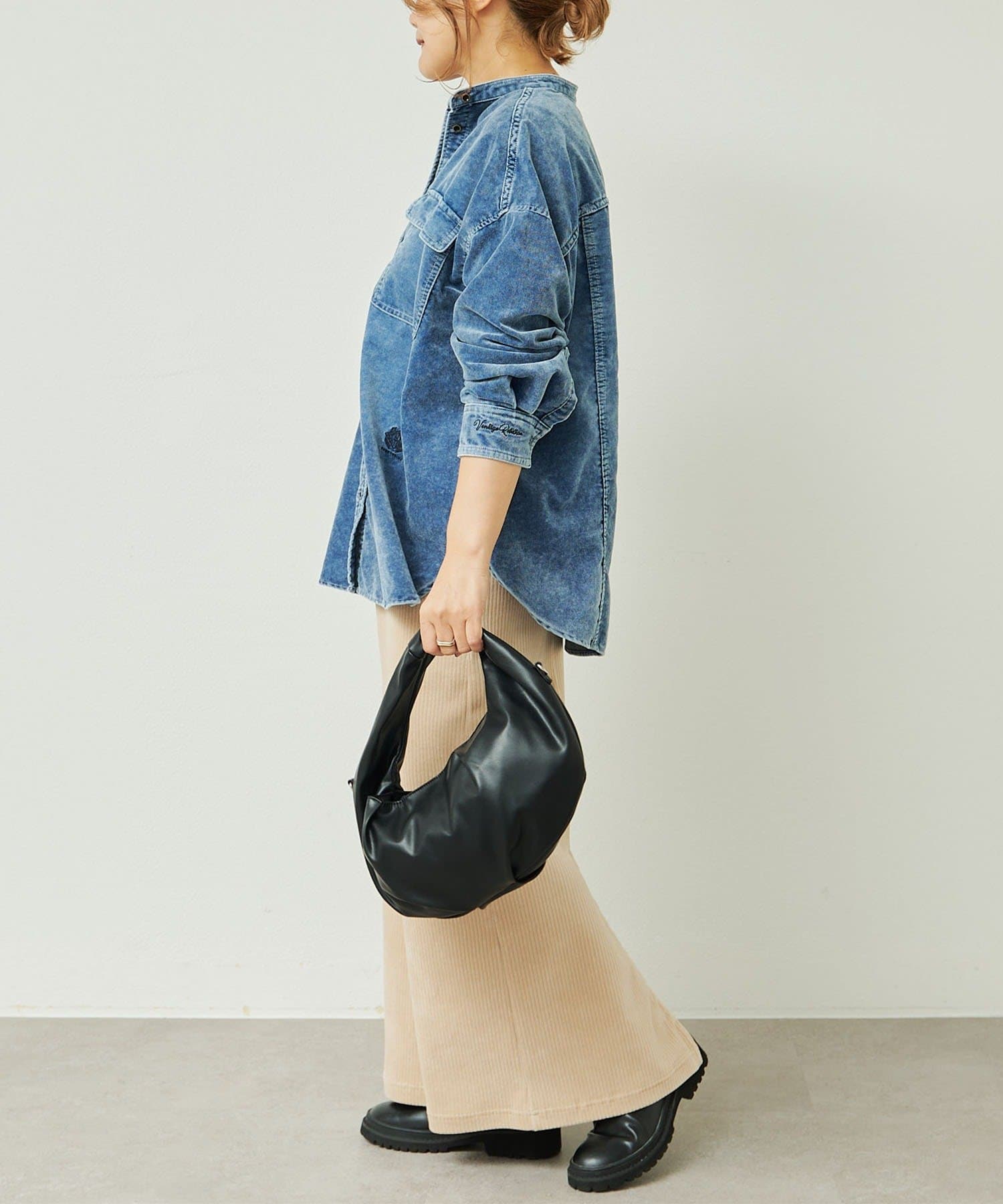 PUAL CE CIN(ピュアルセシン) 【＠remi_usus企画】ワイドハンドル2WAY BAG