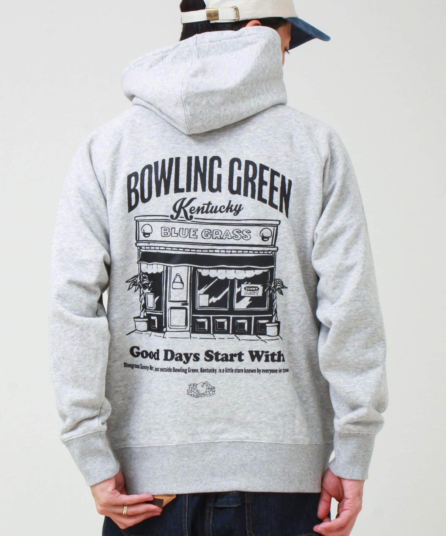 FREDY & GLOSTER(フレディ アンド グロスター) 【BLUE GLASS】BENNYS MORNING HOODIE
