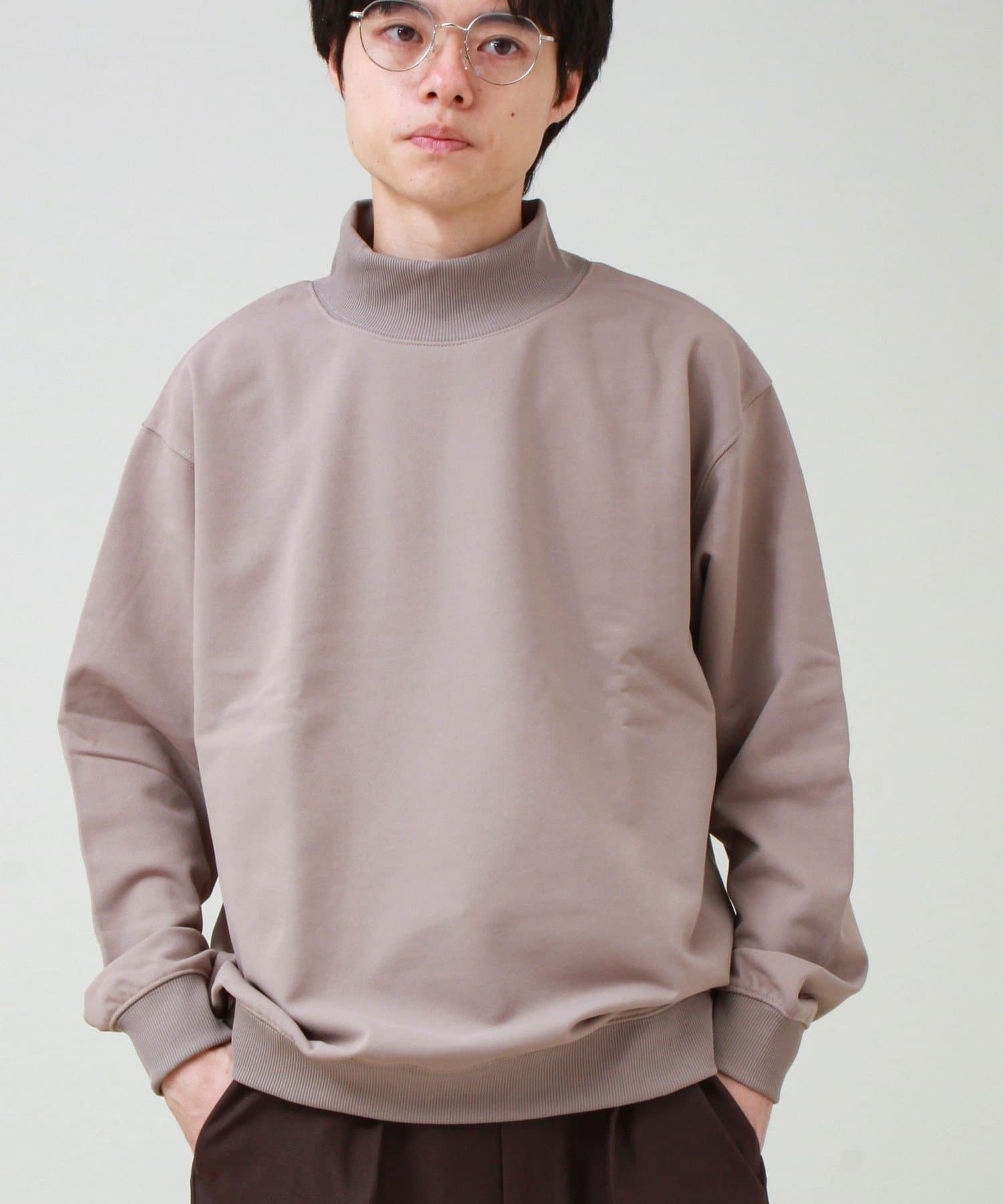 SOLOTEX/セットアップ対応】裏起毛ハイネックレーナ― | FREDY
