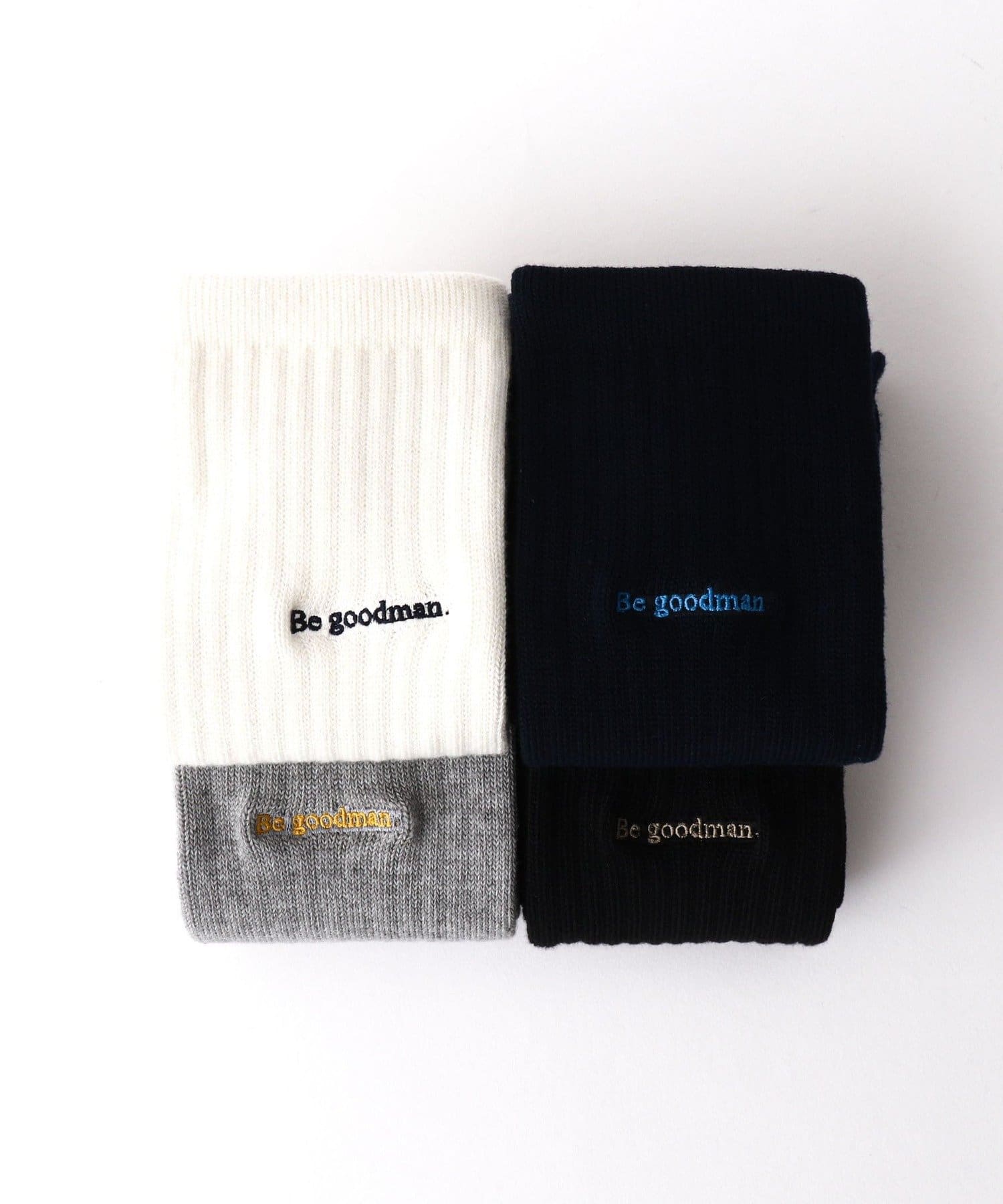 NOLLEY'S(ノーリーズ) Be goodmanトップリブクルーソックス