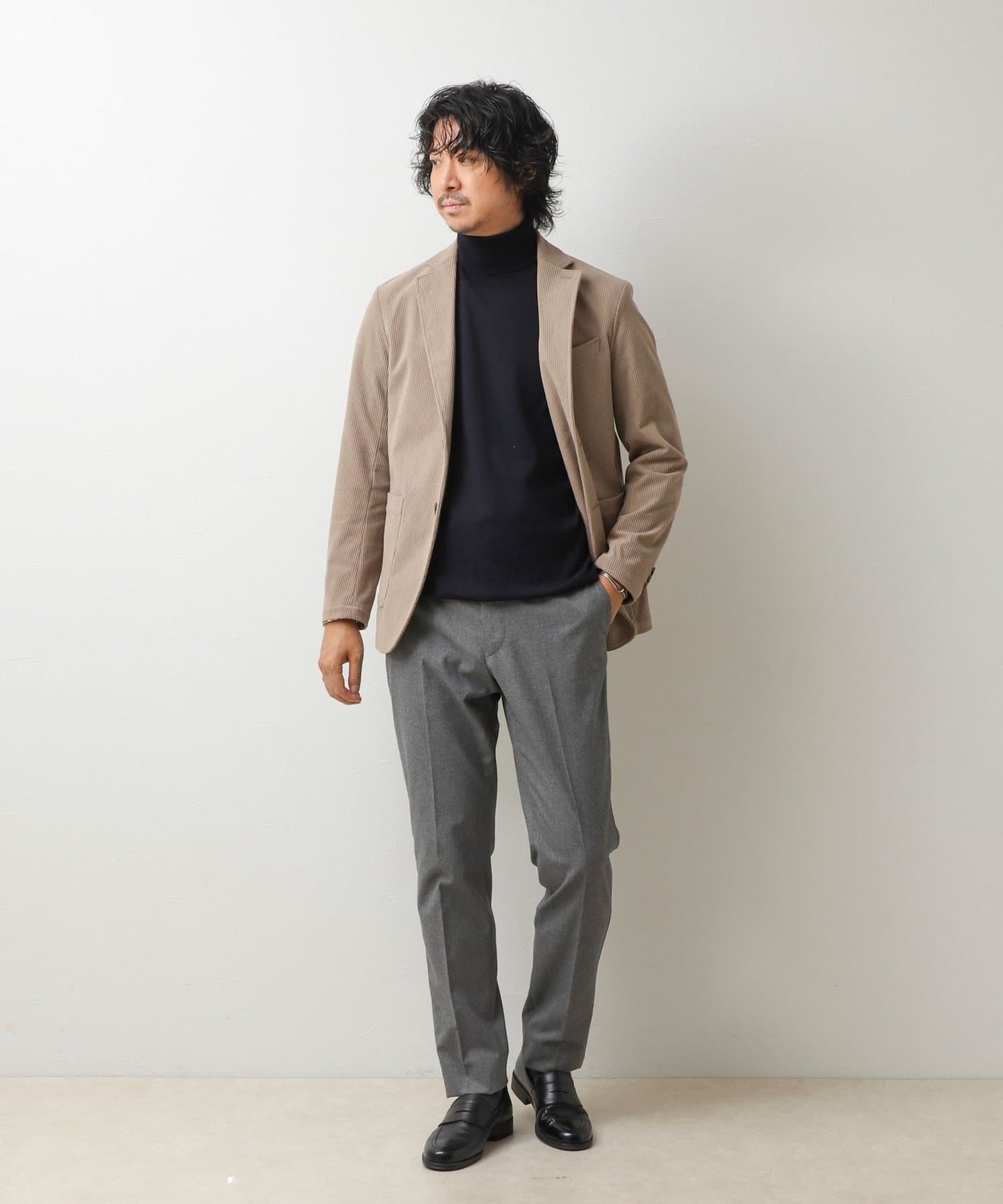 NOLLEY'S(ノーリーズ) 《ビジカジ対応》ソフトサーモスリムフィット 26AW
