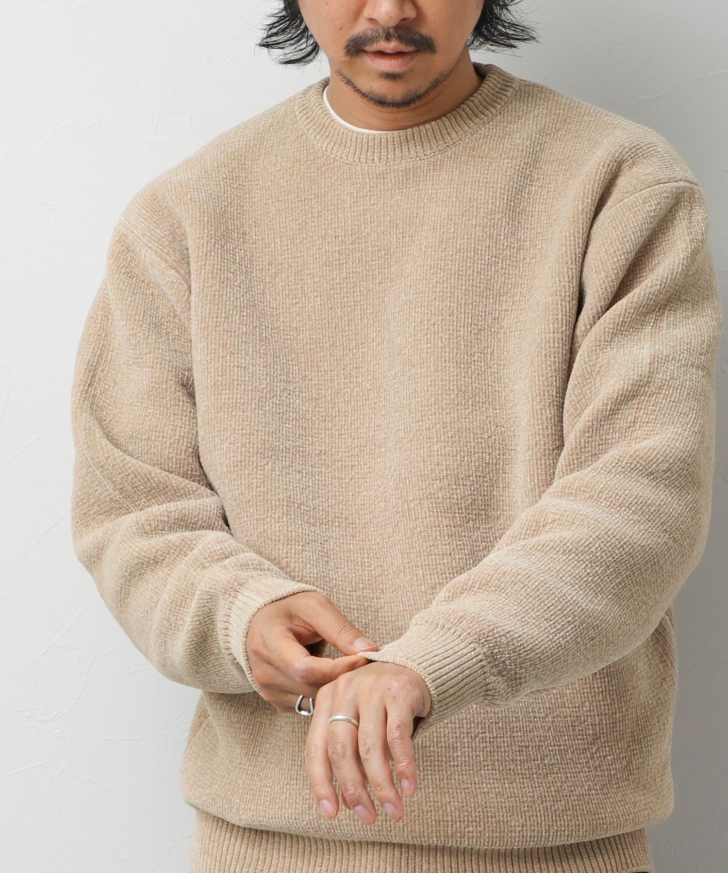 NOLLEY'S(ノーリーズ) 接結モールクルーネック 26AW