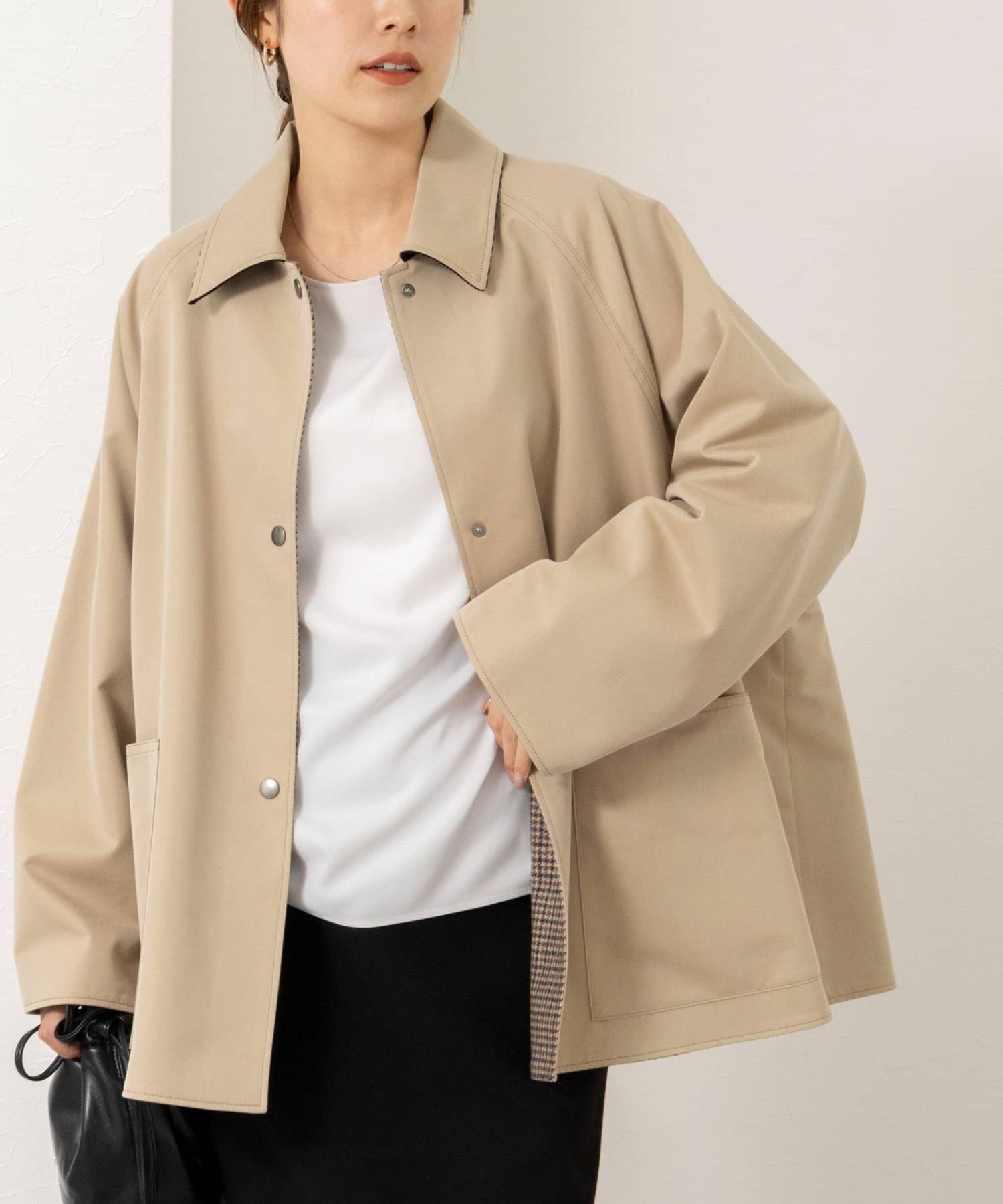 NOLLEY'S(ノーリーズ) 【TICCA/ティッカ】リバーシブルショートコート