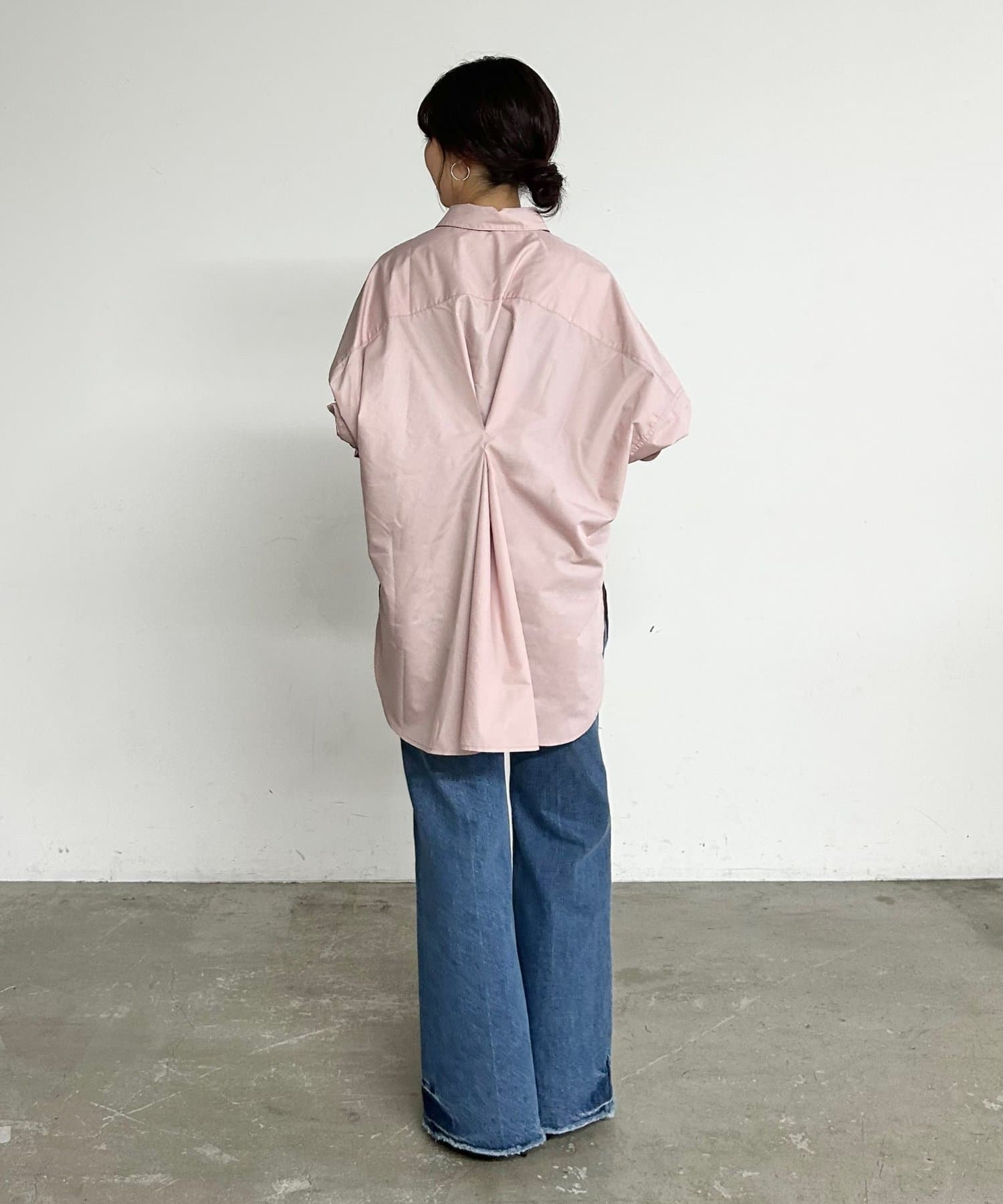 LARUTA(ラルータ) <Haru企画>前後タックBIGシャツ
