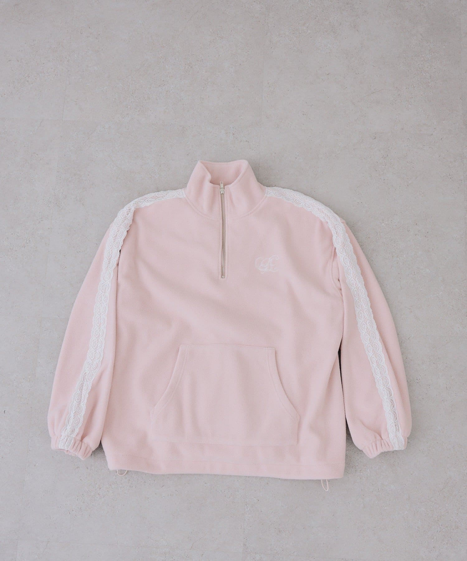 NICE CLAUP / OLIVE des OLIVE OUTLET(ナイスクラップ  / オリーブ デ オリーブ アウトレット) 【continuer】フリースラインブルゾン