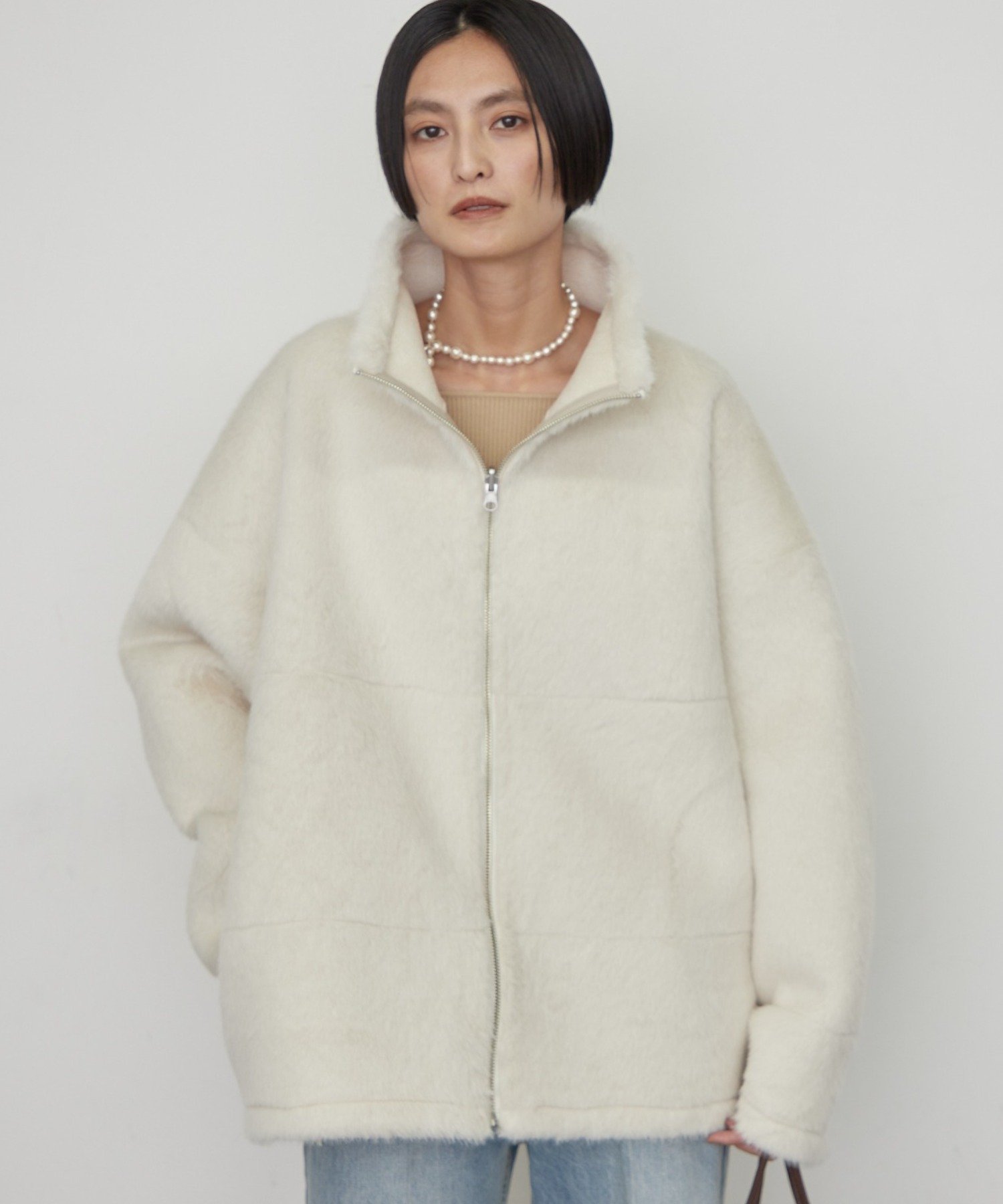 LOUNGEDRESS(ラウンジドレス) 《WEB限定/リバーシブル》リバームートンファーコート
