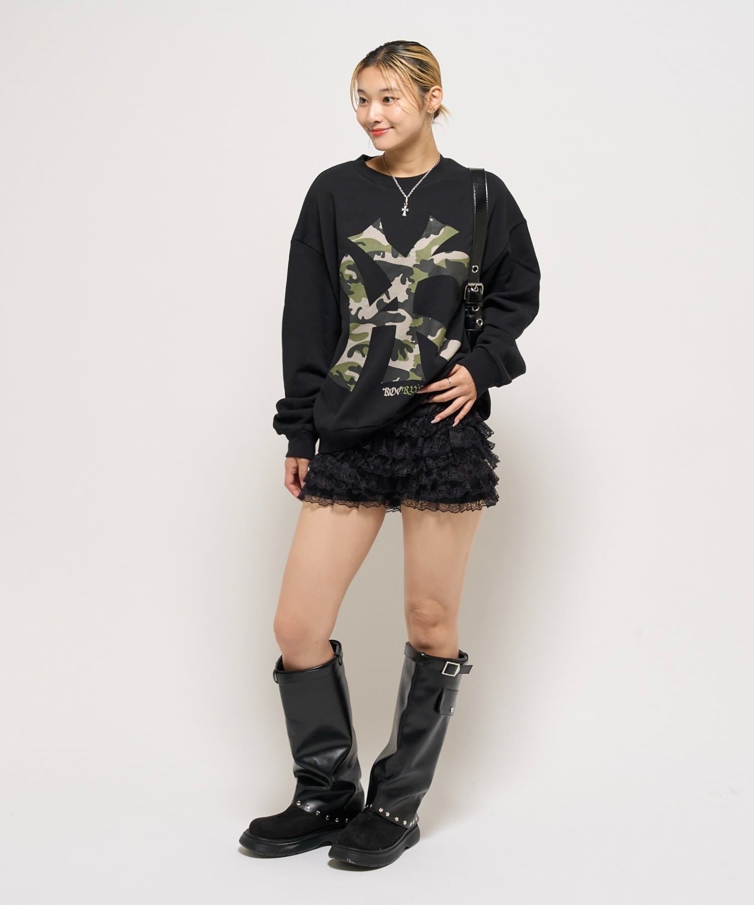 WHO’S WHO gallery(フーズフーギャラリー) 【WEB限定】【KOOKYN】KYビッグプリントクルー