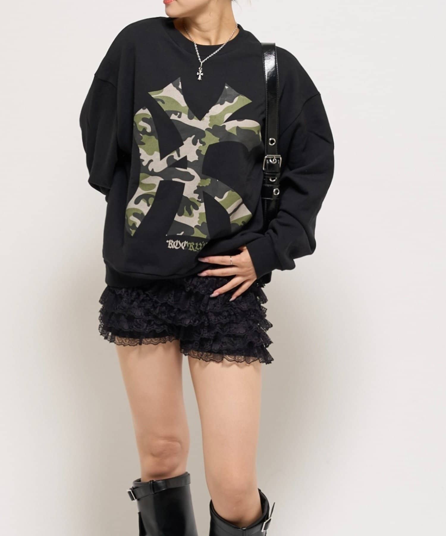 WHO’S WHO gallery(フーズフーギャラリー) 【WEB限定】【KOOKYN】KYビッグプリントクルー
