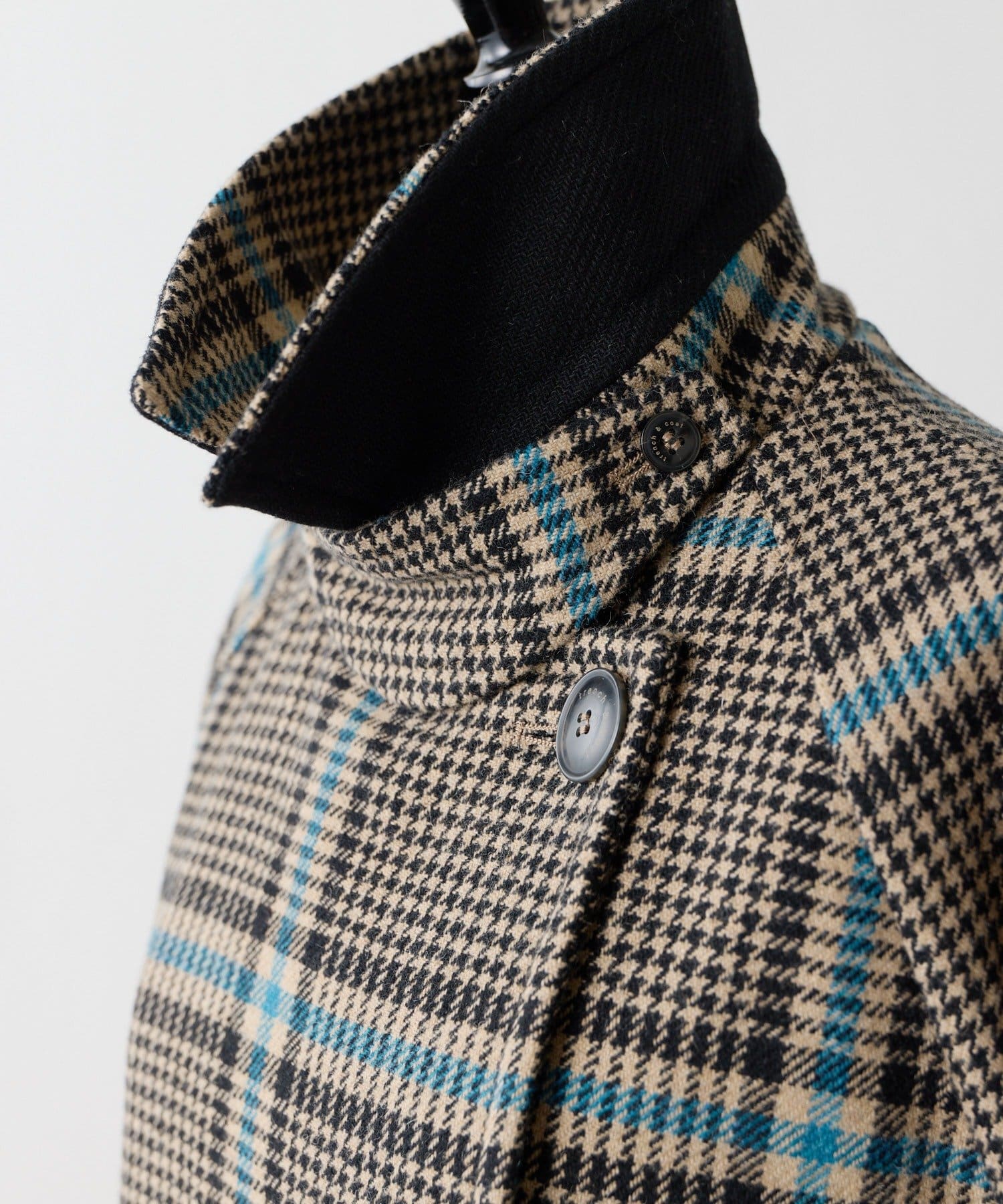 ear PAPILLONNER(イア パピヨネ) 【Trench＆Coat.(トレンチ・アンド・コート)】LONICERAチェック柄トレンチコート
