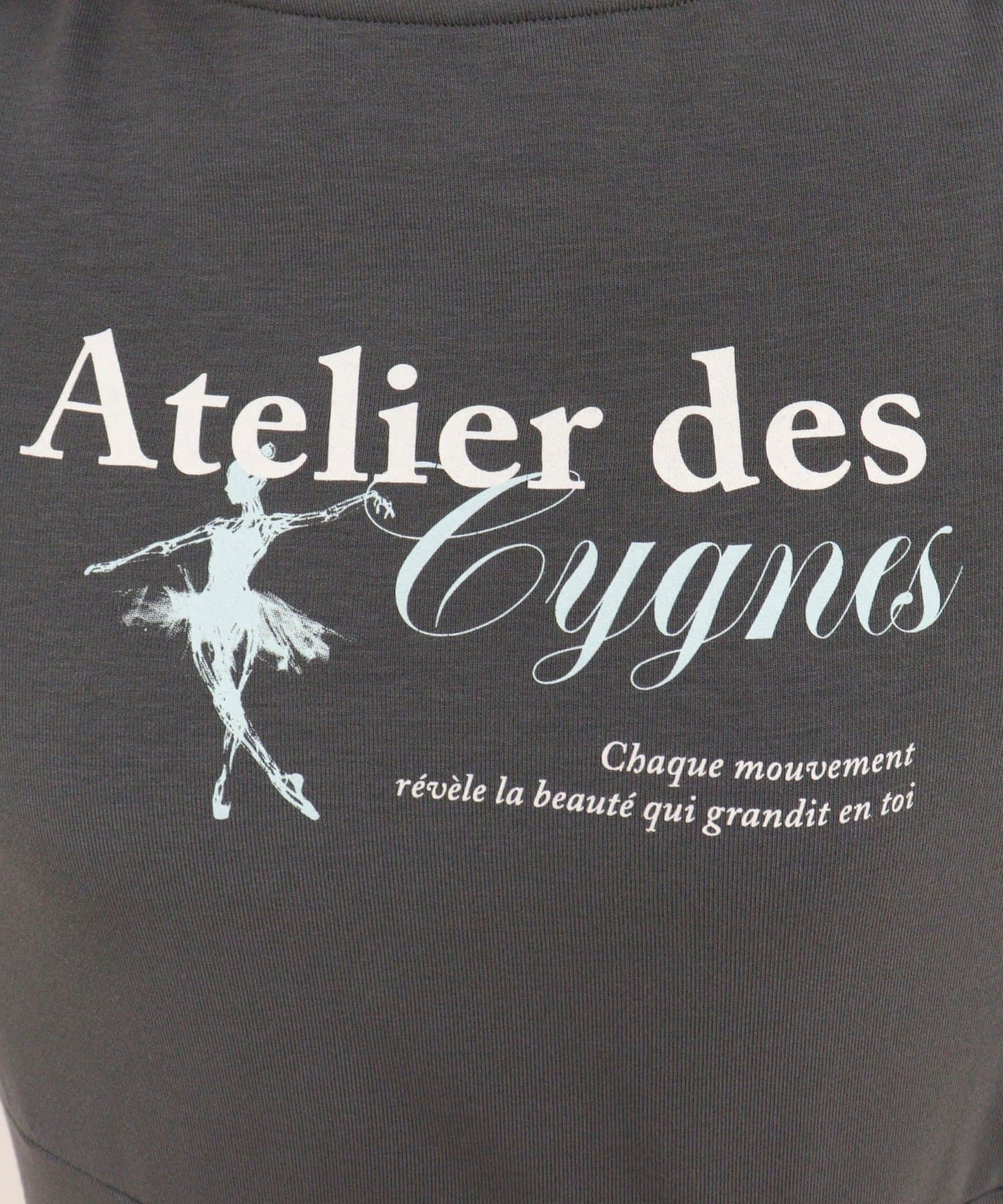 FREDY & GLOSTER(フレディ アンド グロスター) ツイストデザインballetロンTシャツ