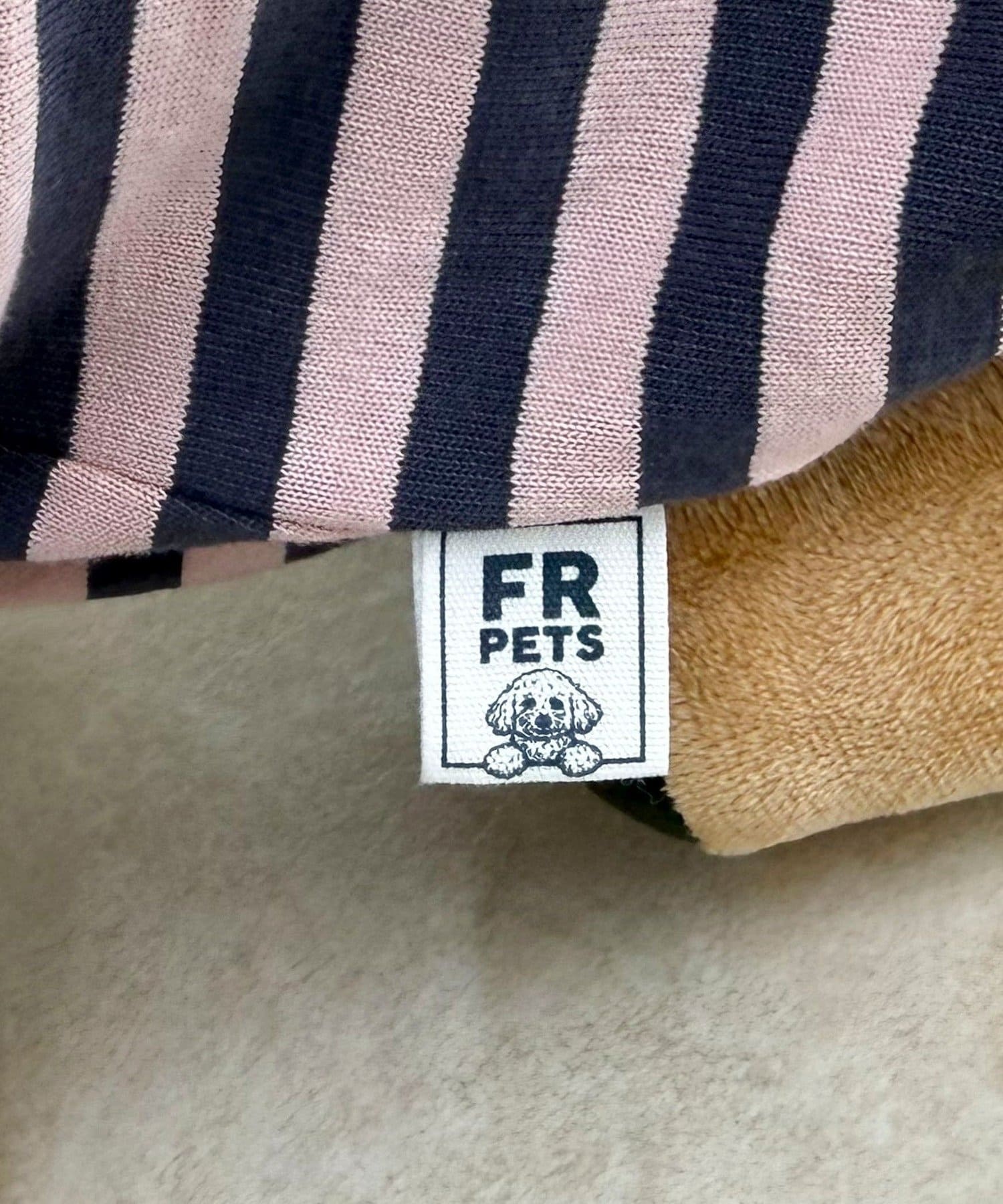 FREDY & GLOSTER(フレディ アンド グロスター) 【FR PETS】ボーダーハートパッチプルオーバー