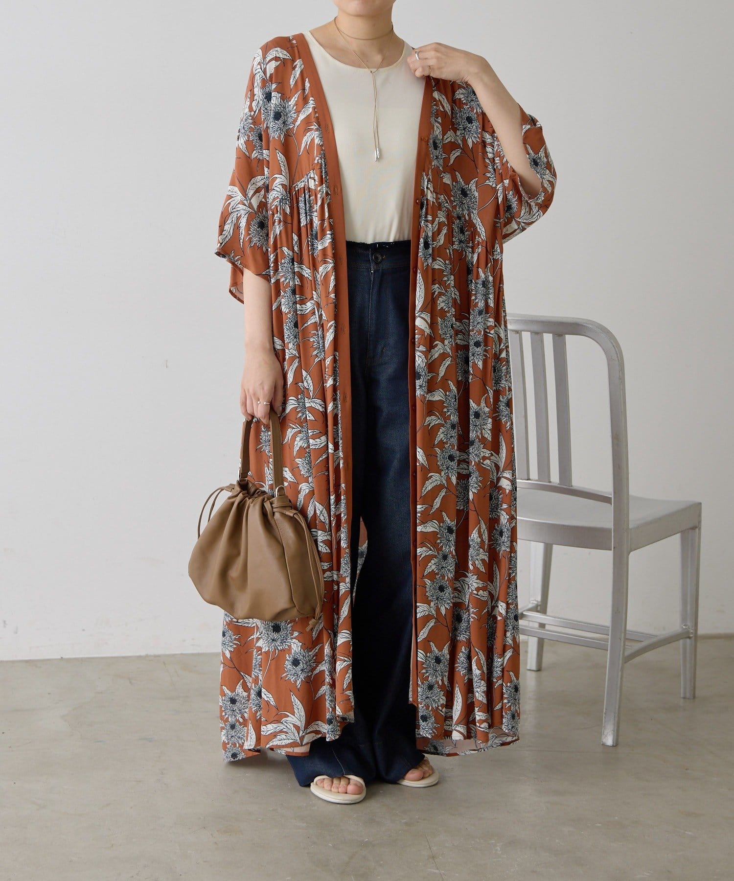 ボタニカルワンピース/ear PAPILLONNER ear PAPILLONNER】ボタニカルワンピース【SUM1 STYLE】 | OUTLET