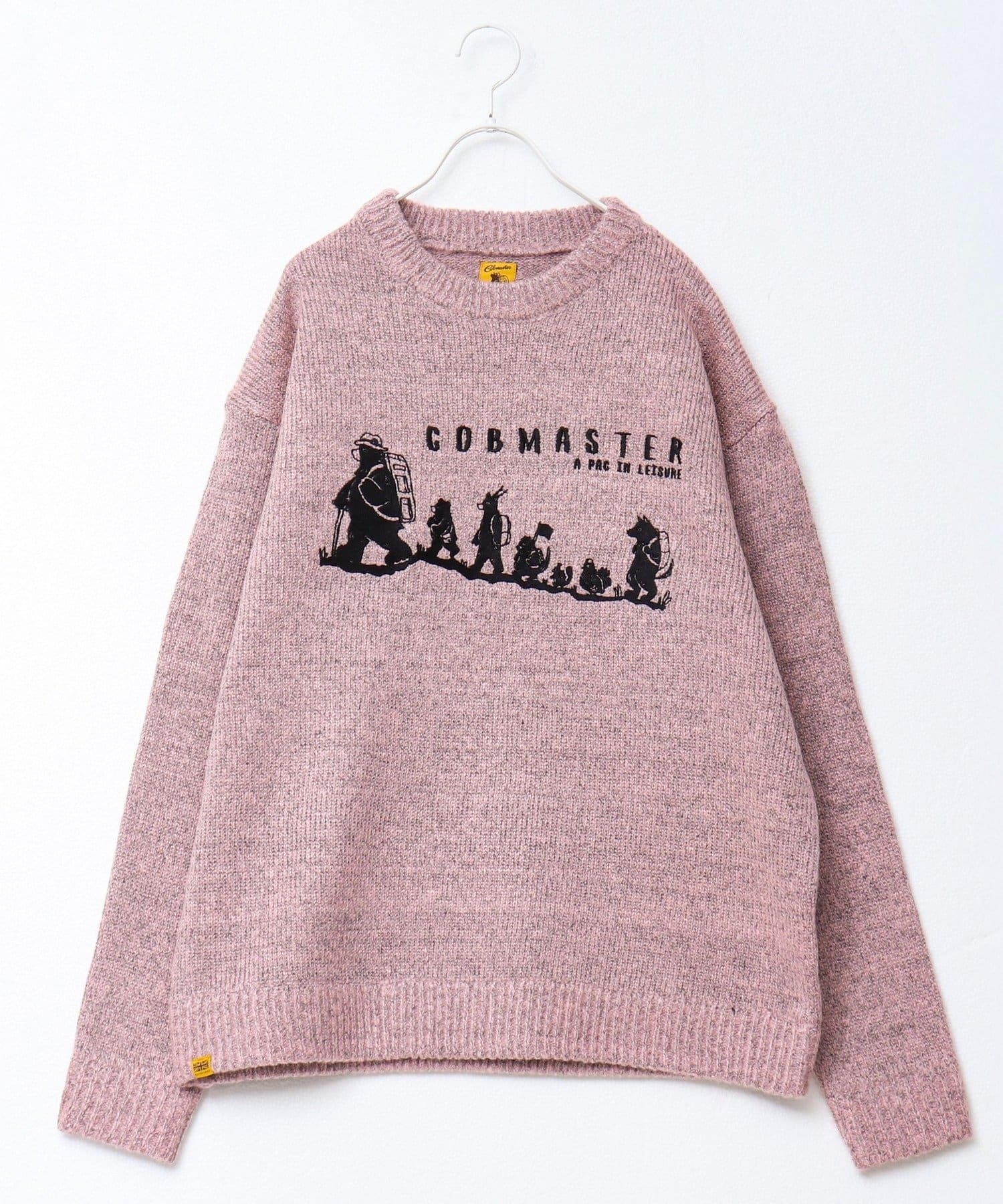 FREDY & GLOSTER(フレディ アンド グロスター) 【COBMASTER/コブマスター】COBファミリー刺繍ニット