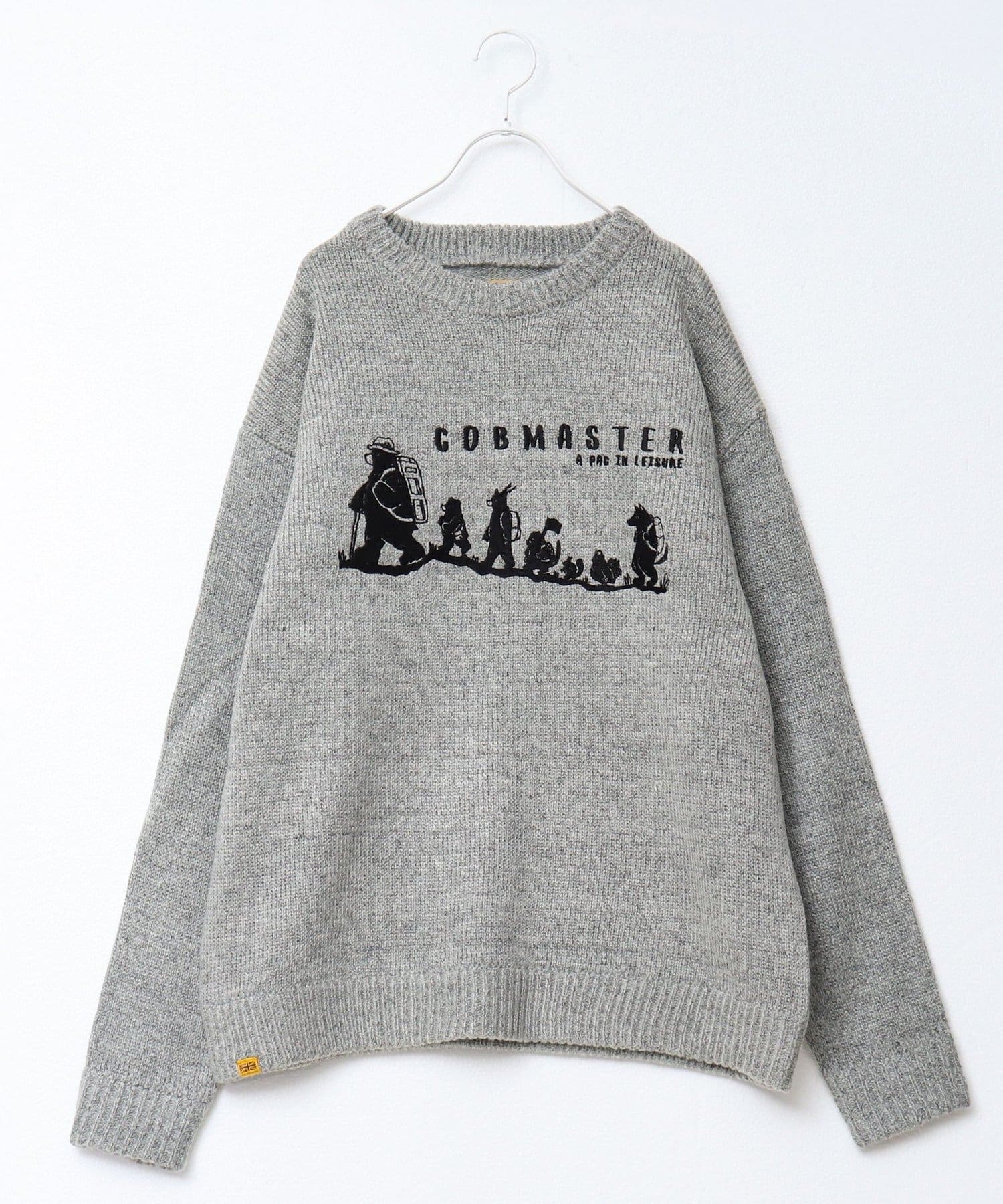 FREDY & GLOSTER(フレディ アンド グロスター) 【COBMASTER/コブマスター】COBファミリー刺繍ニット