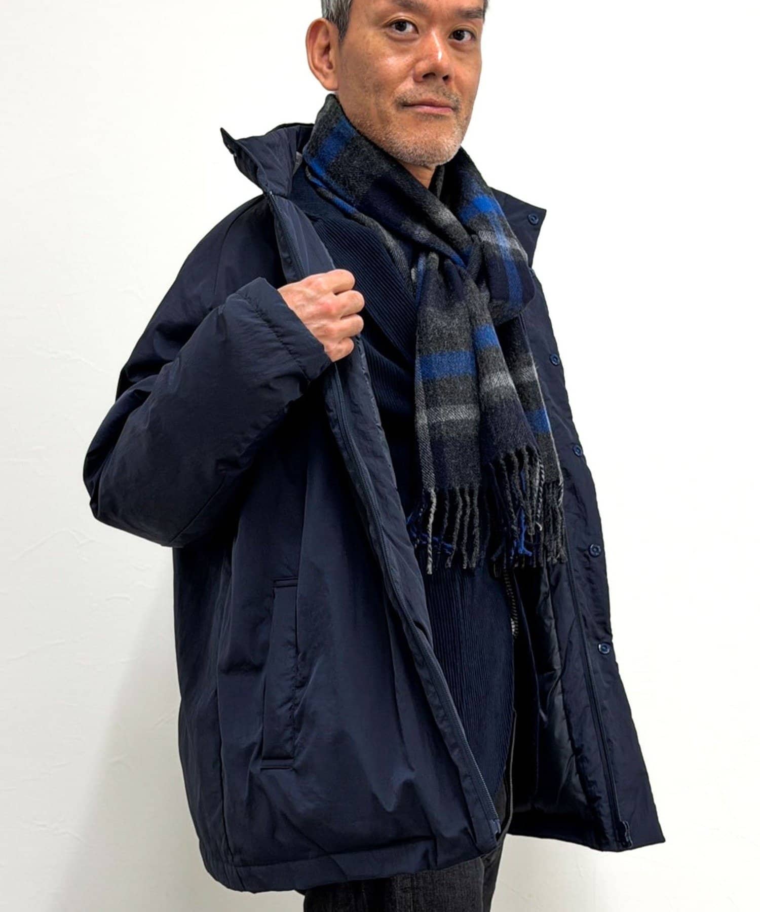 NOLLEY'S(ノーリーズ) 【HILLTOP/ヒルトップ】LAMBSWOOL FANCY SCARF 30
