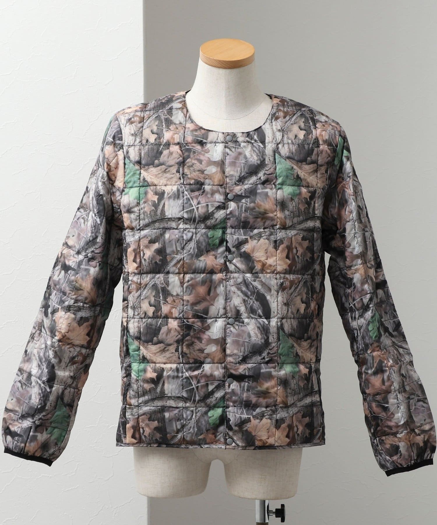 NOLLEY'S(ノーリーズ) 【TAION/タイオン】CREW NECK BUTTON DOWN JK クルーネックダウンジャケット 26AW