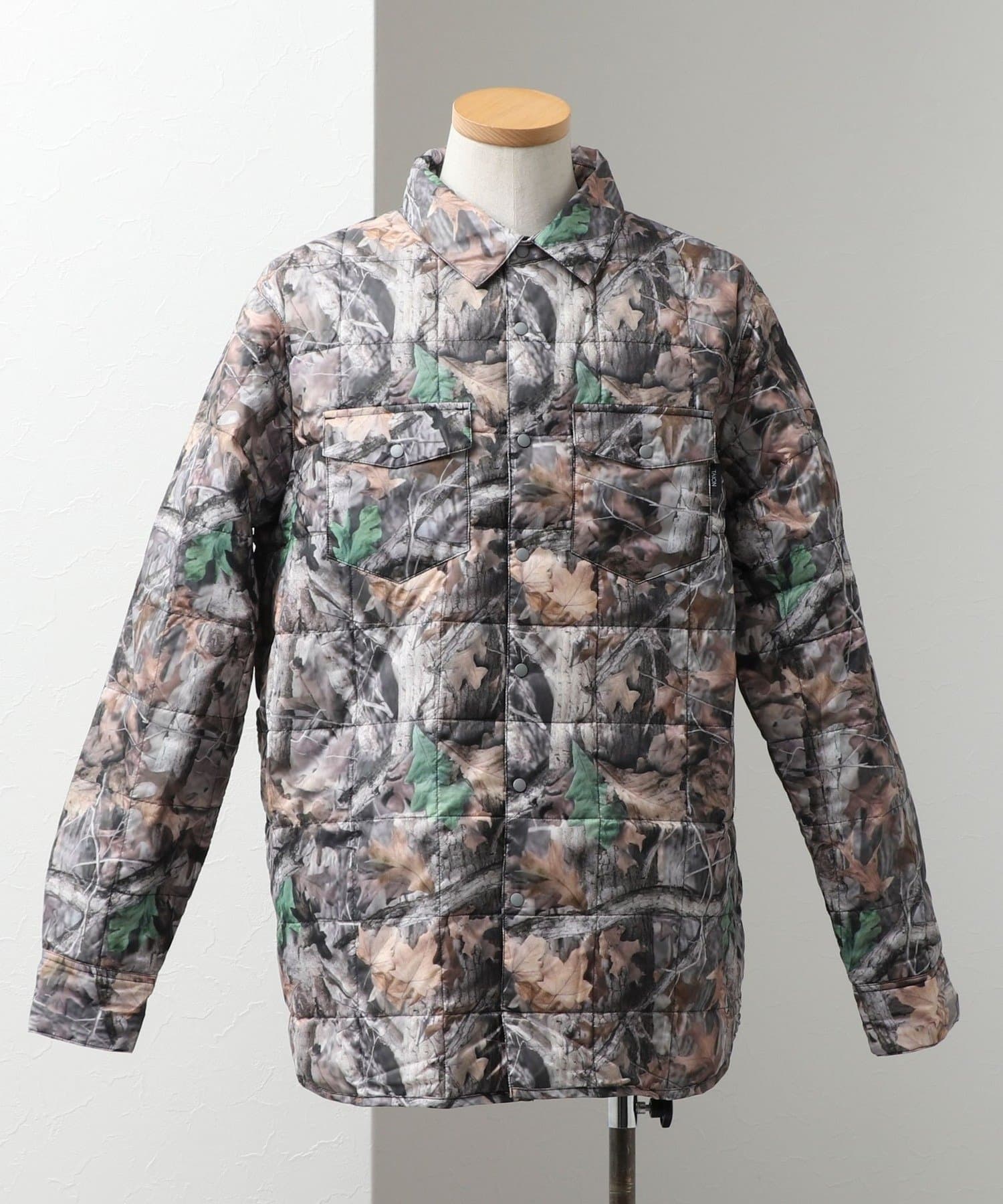 NOLLEY'S(ノーリーズ) 【TAION/タイオン】W-POCKET DOWN SHIRTS ダブルポケットダウンシャツ 26AW