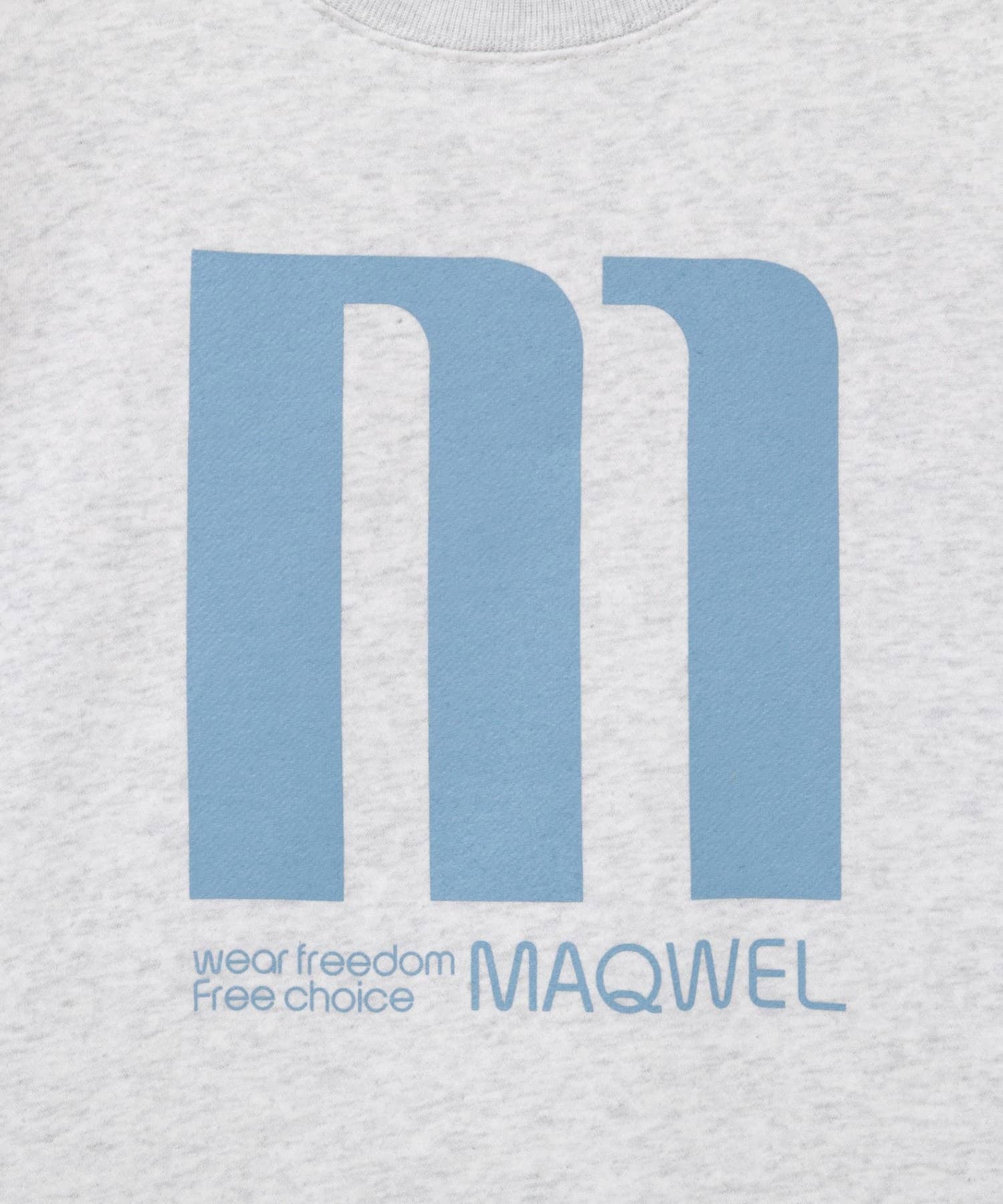 NOLLEY'S(ノーリーズ) 【MAQWEL/マクウェル】 LARGE M プリントスウェット裏起毛