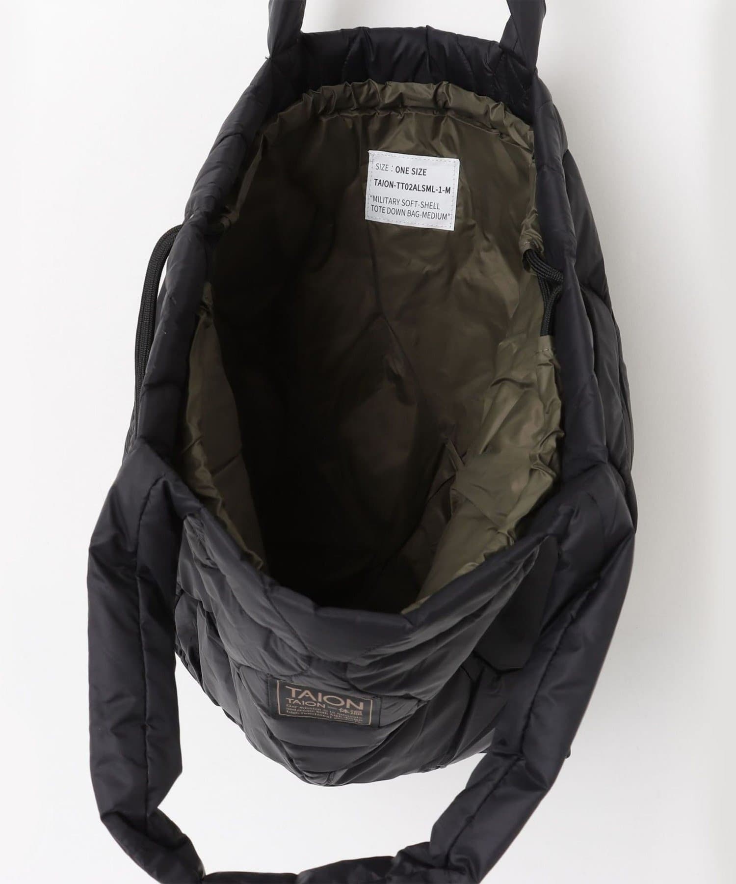 FREDY & GLOSTER(フレディ アンド グロスター) 【TAION】MILITARY SOFT SHELLダウントートバッグM
