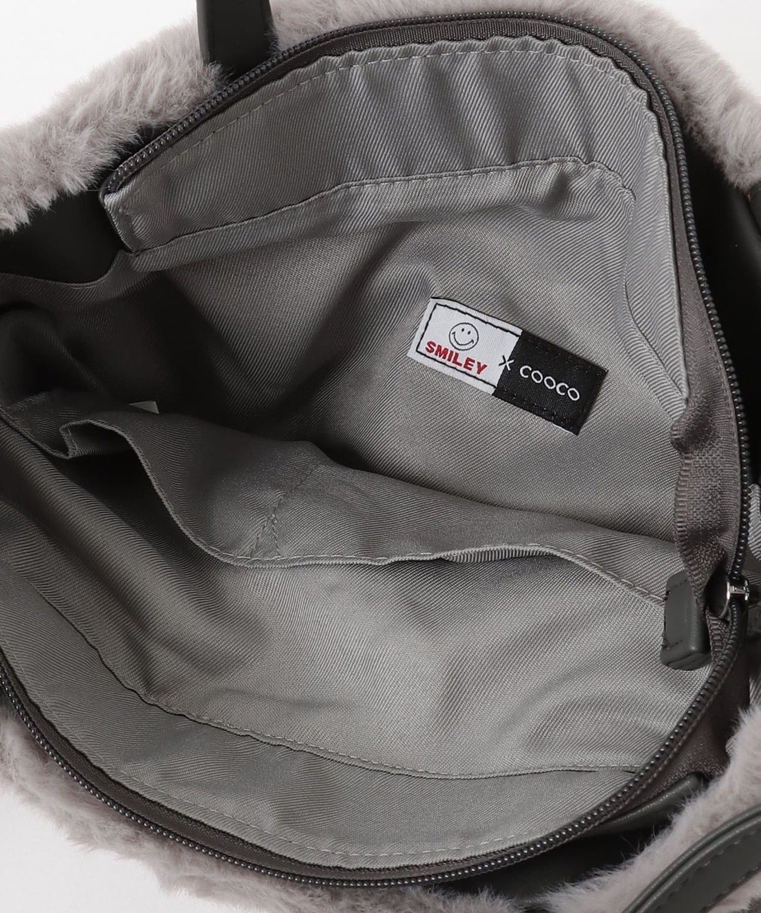 FREDY & GLOSTER(フレディ アンド グロスター) SMILEYエコファー2WAYトートバッグ