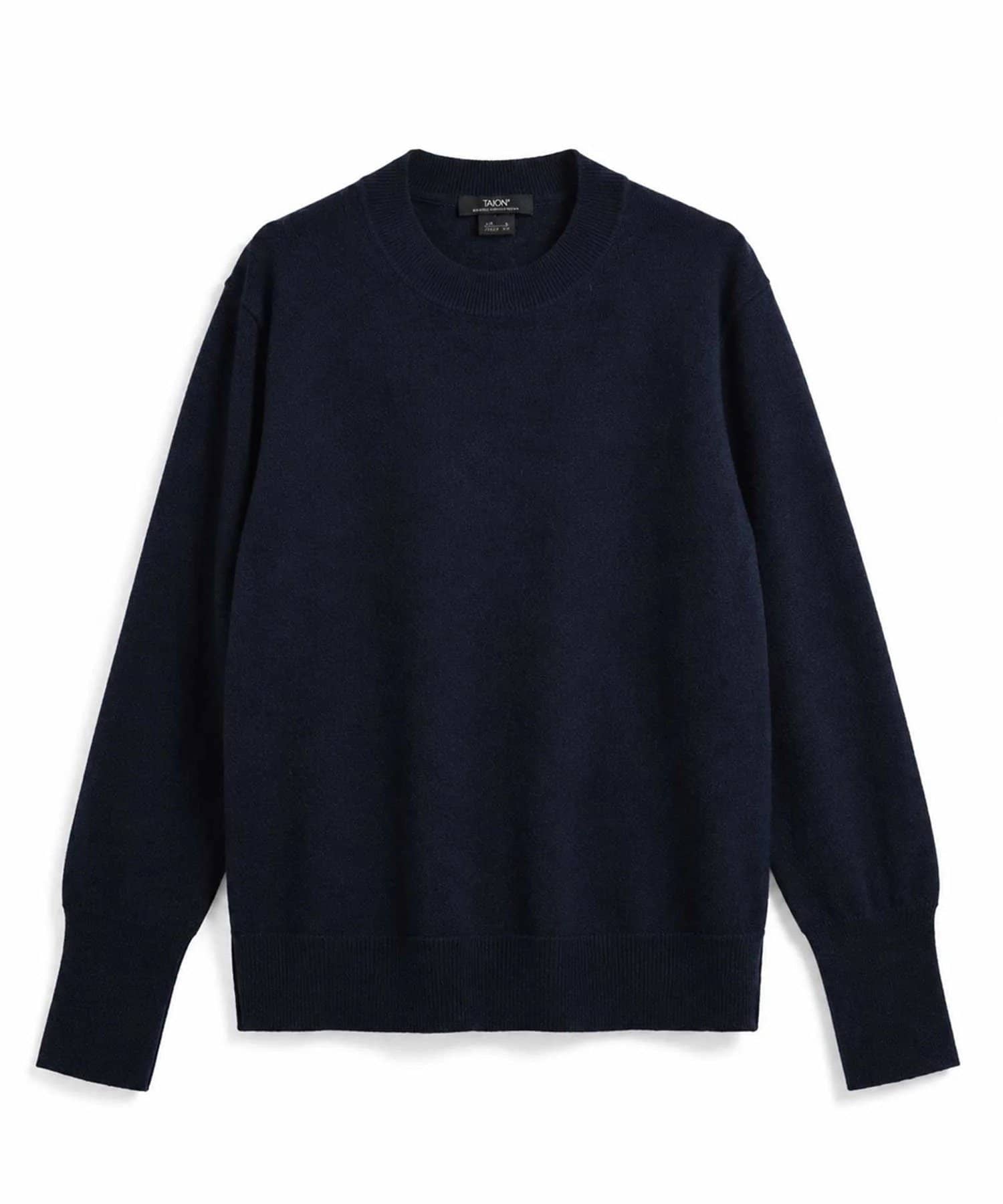 FREDY & GLOSTER(フレディ アンド グロスター) 【TAION】100% CASHMERE CREW-NECK SWEATER