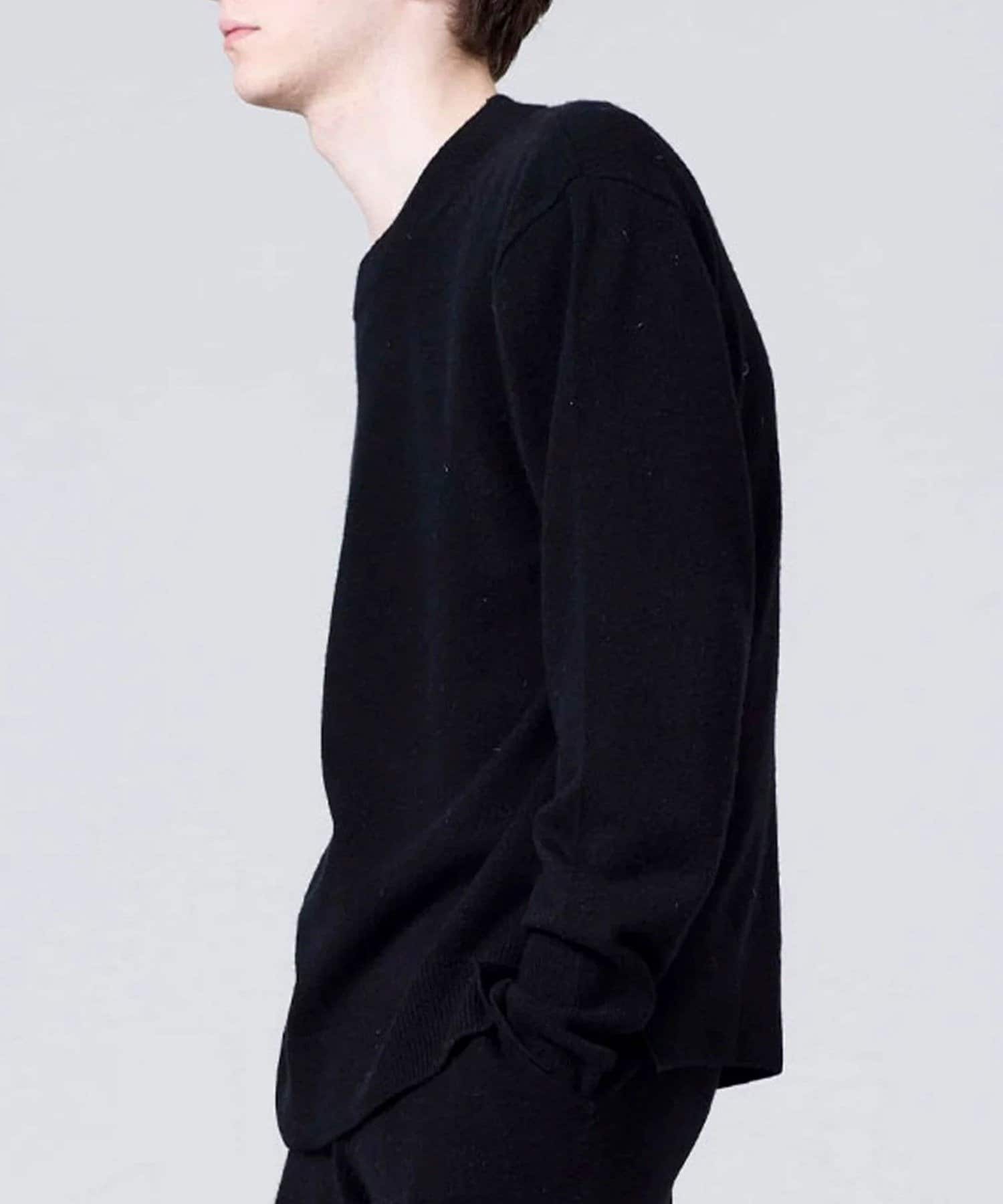 FREDY & GLOSTER(フレディ アンド グロスター) 【TAION】100% CASHMERE CREW-NECK SWEATER
